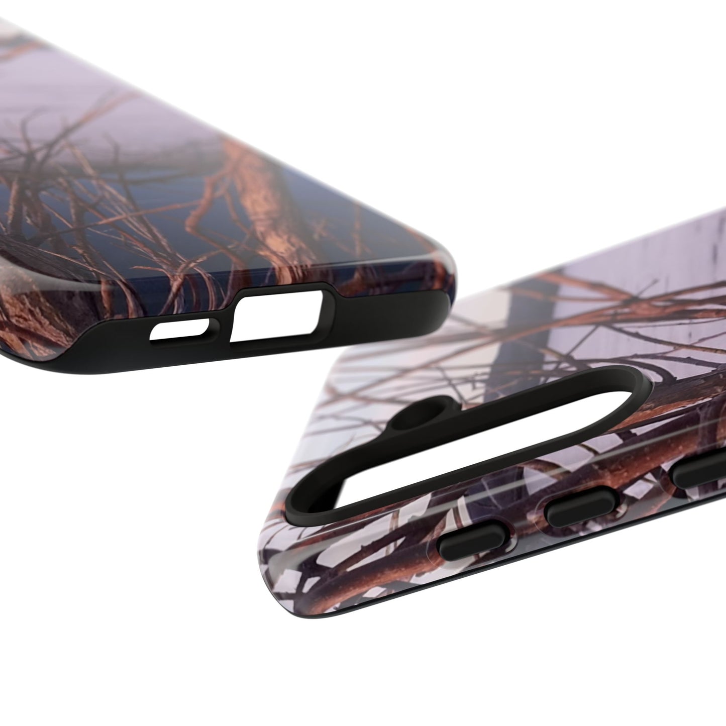 Nature-Inspired Phone Case with an #originalphotograph of branches in winter