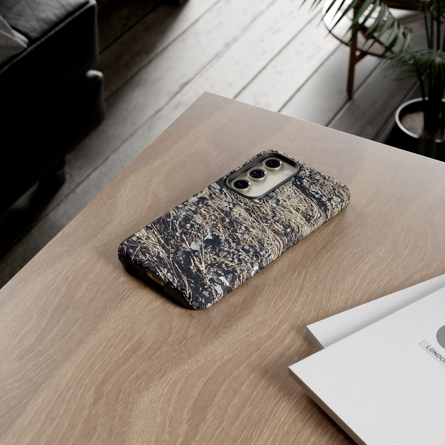 Nature-Inspired Phone Case with an #originalphotograph of a stone bed