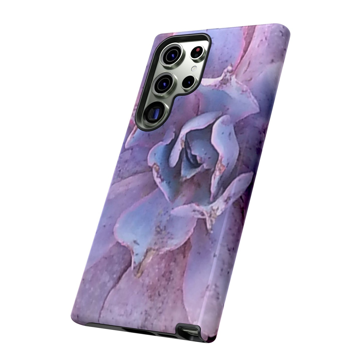 Nature-Inspired Phone Case with an #originalphotograph of a lavender toned succulent from #theGetty