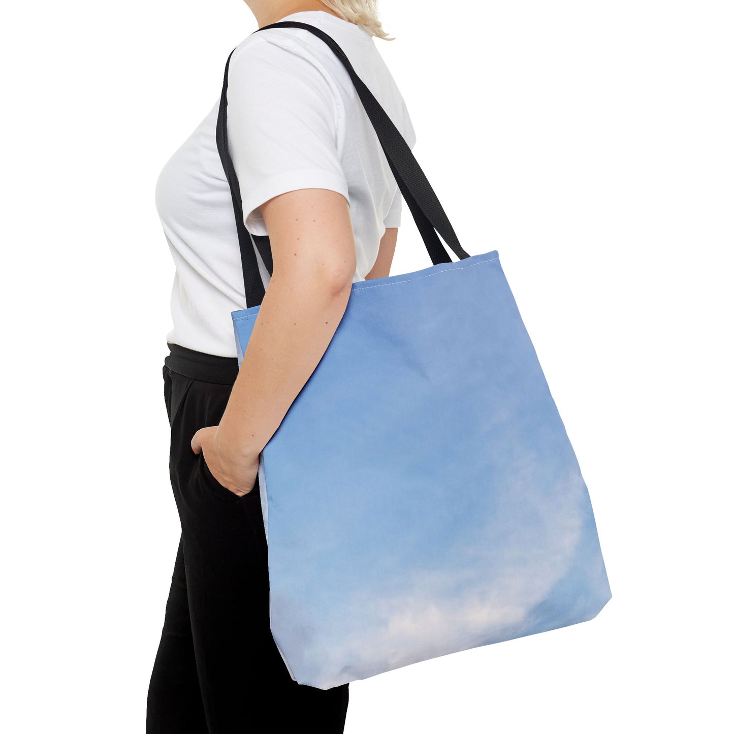 Nature-Inspired Tote Bag | Cloudy Sky Tote Bag