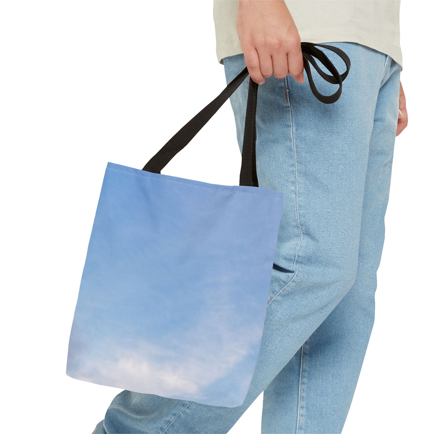 Nature-Inspired Tote Bag | Cloudy Sky Tote Bag