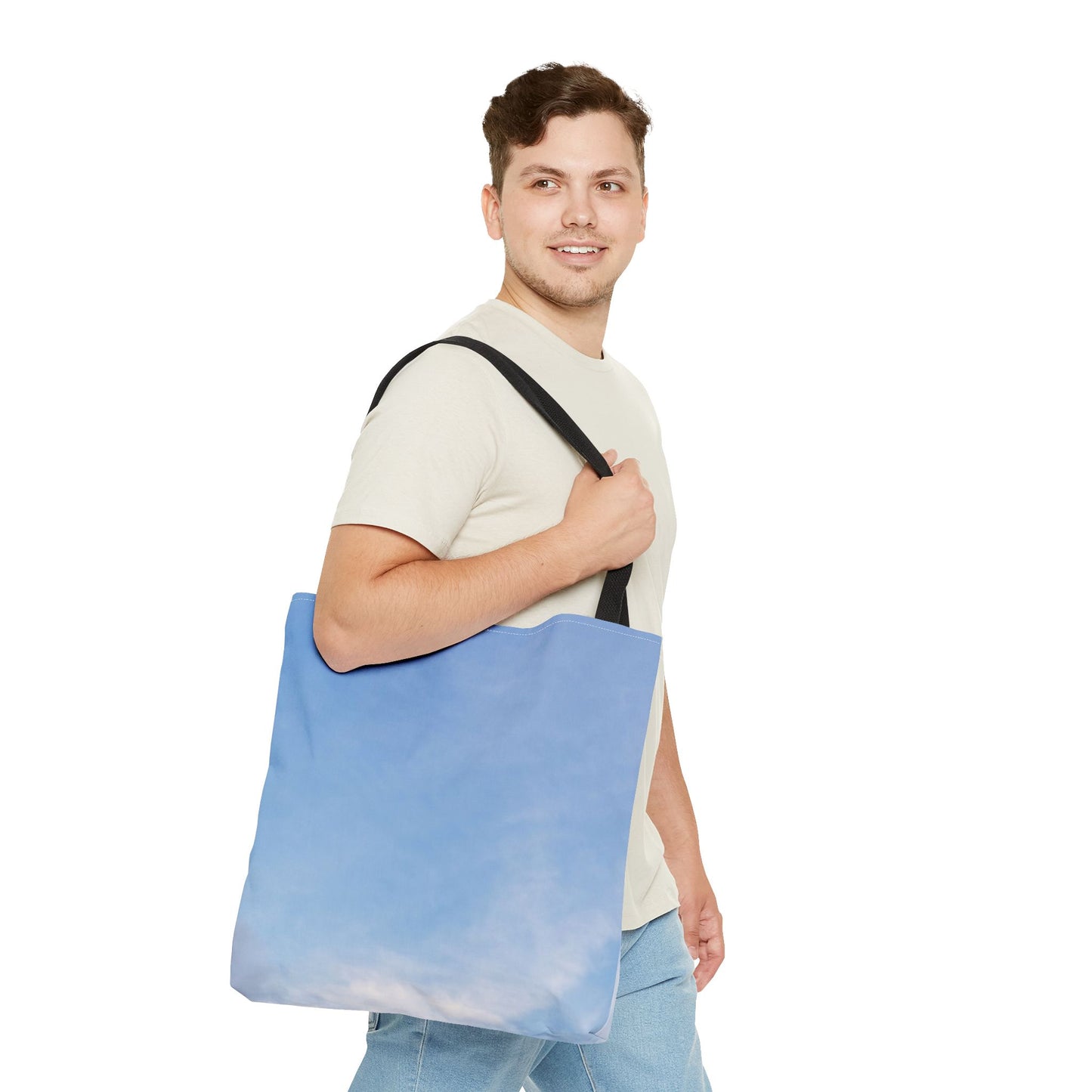 Nature-Inspired Tote Bag | Cloudy Sky Tote Bag