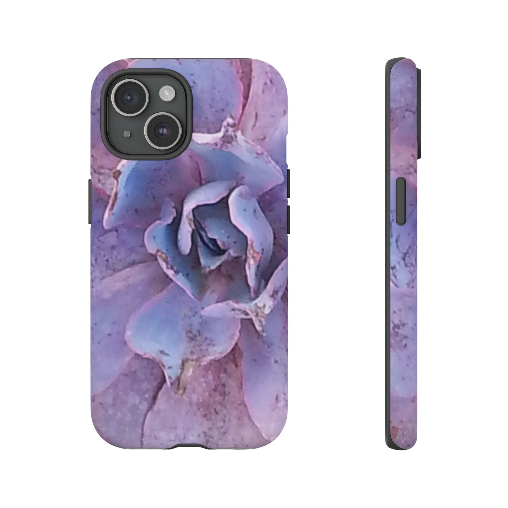 Violet Resilience | Purple Succulent Botanical Phone Case | The Rooted Collection