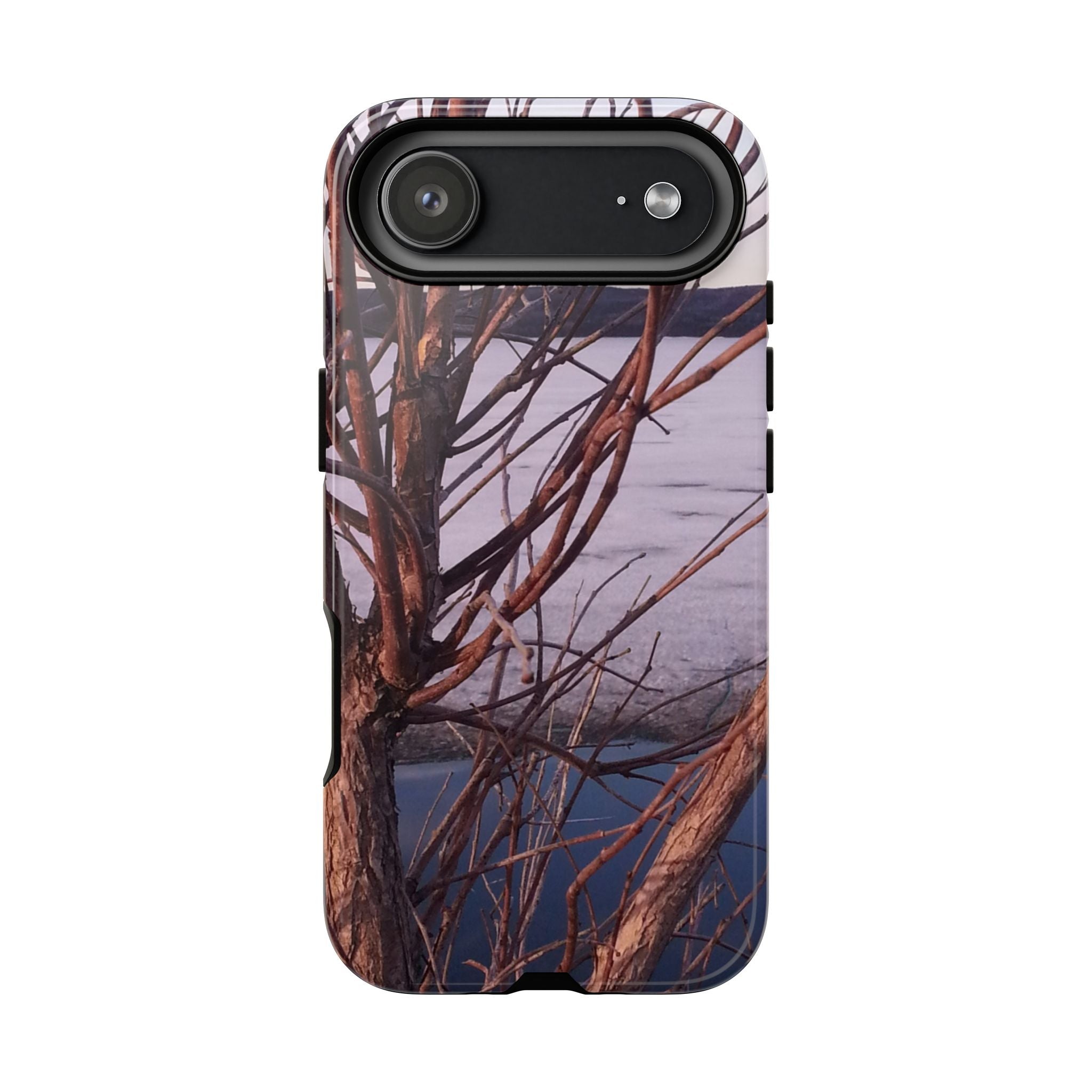 Creative Spark | Ethereal Winter Branch Aesthetic Phone Case | The Flow Collection