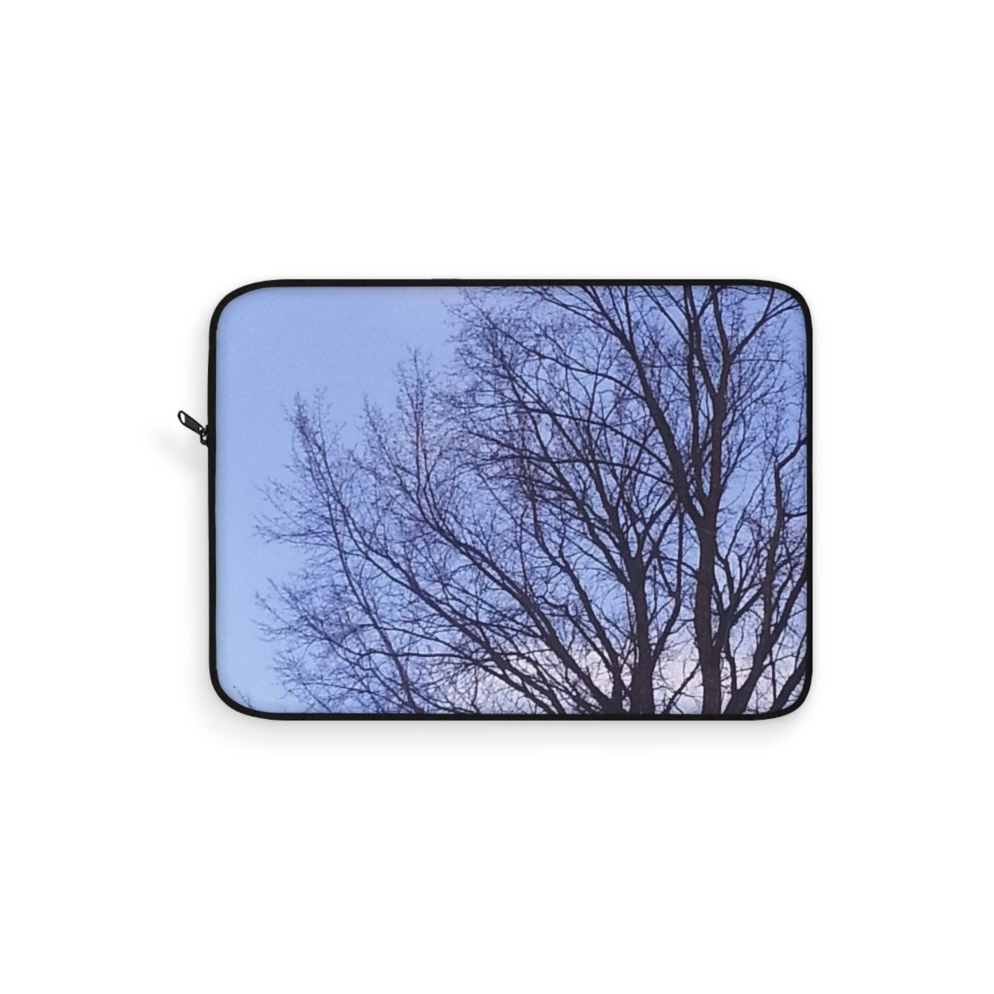 Airy Solitude | Infinite Blue Ascent Laptop Sleeve | The Nurture Collection