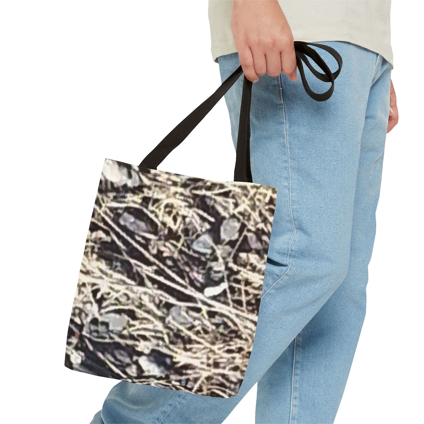 Nature-Inspired Tote Bag | #originalphotograph of a Stone Bed