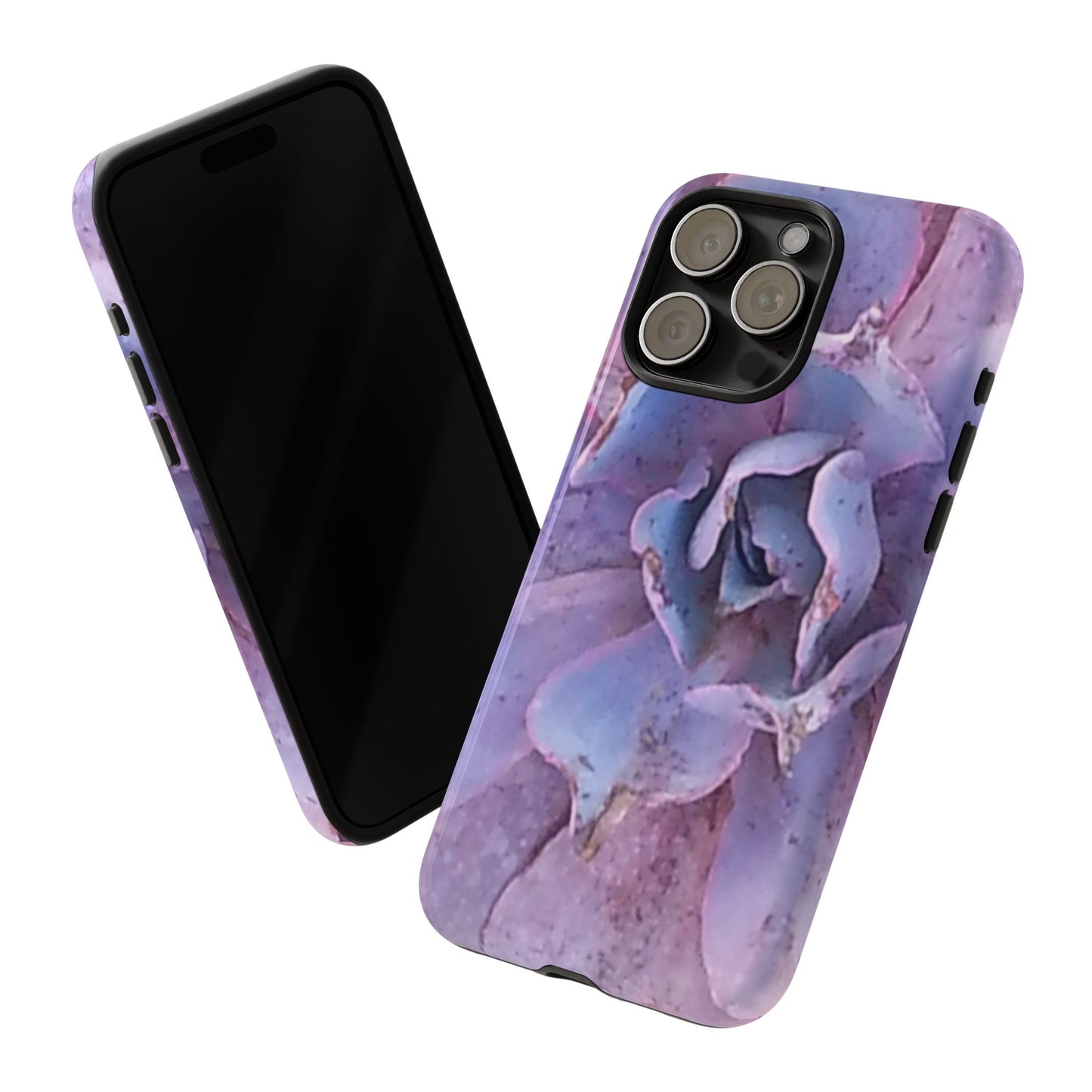 Nature-Inspired Phone Case with an #originalphotograph of a lavender toned succulent from #theGetty