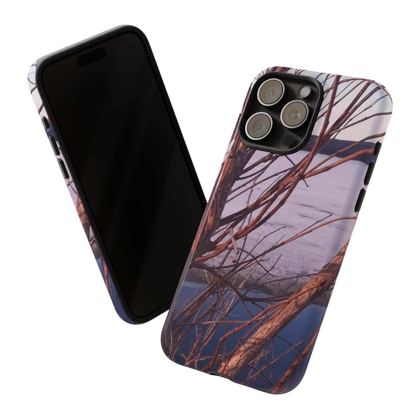 Nature-Inspired Phone Case with an #originalphotograph of branches in winter