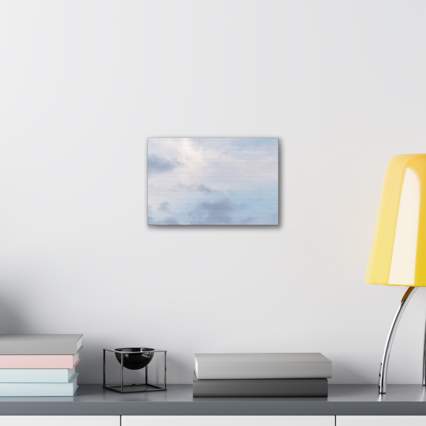 Nature-Inspired Canvases from an #originalphotograph of a Serene Lakeview Sky - 0.75" Stretched Nature Wall Decor