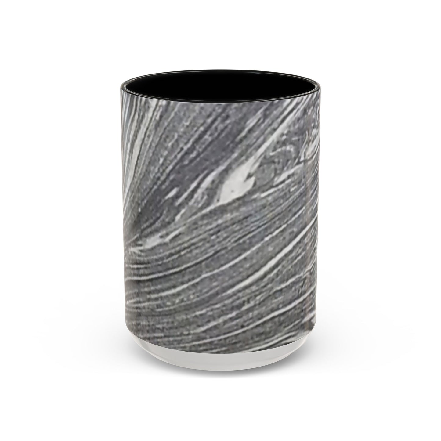 Nature-Inspired Accent #CoffeeMugs (11, 15oz) - #originalphotograph of Marble-Like Swirls on a Rivr