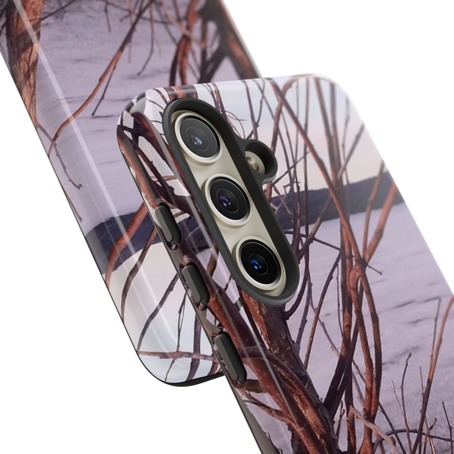 Nature-Inspired Phone Case with an #originalphotograph of branches in winter