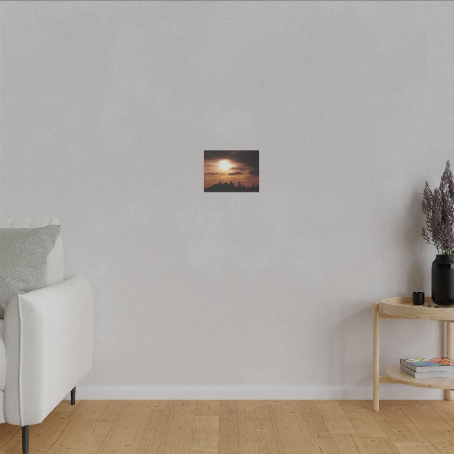 Nature-Inspired Canvases from an #originalphotograph of a Serene Sunset - 0.75" Stretched Nature Wall Decor