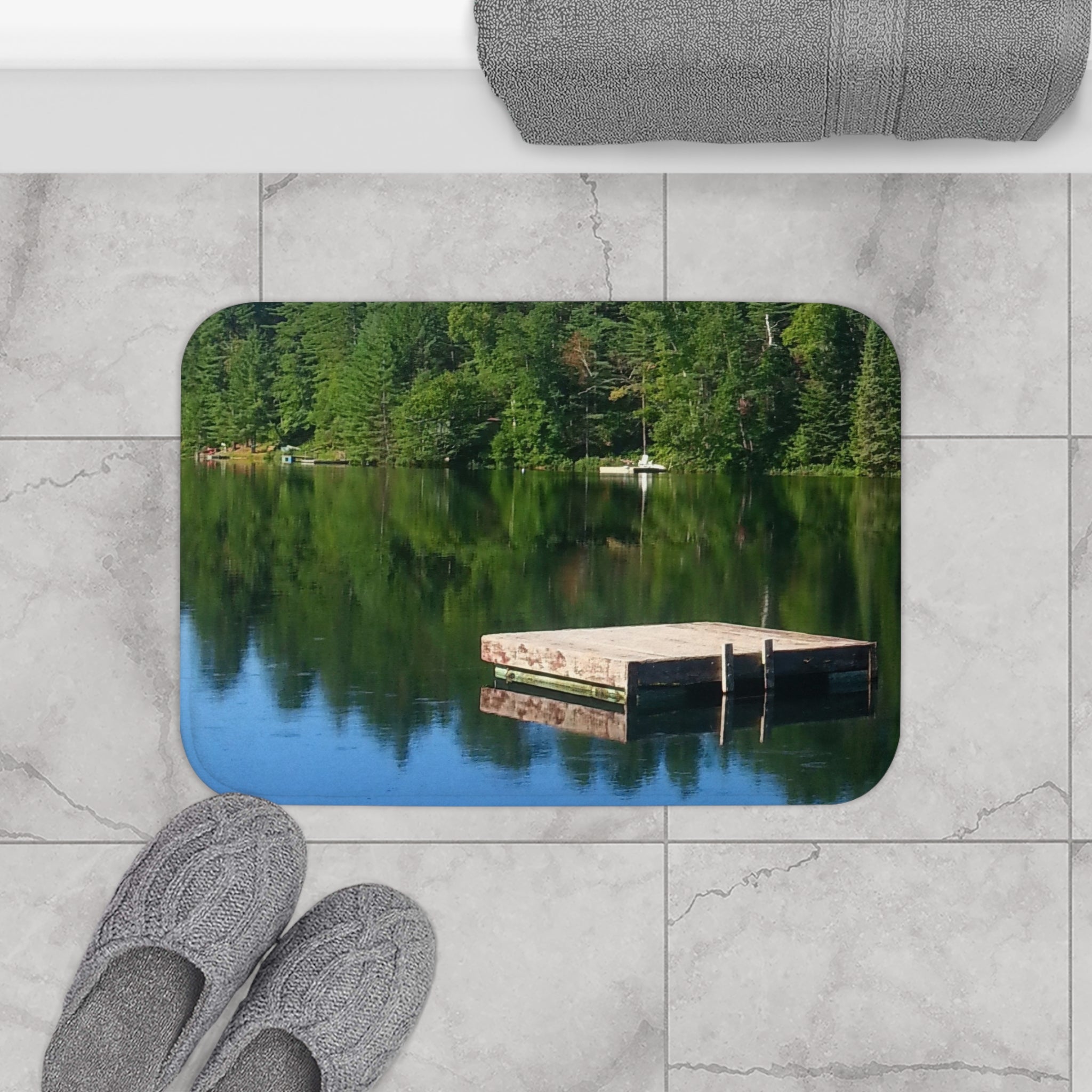 Endless Calm | Quiet Shoreline Bath Rug | The Nurture Collection