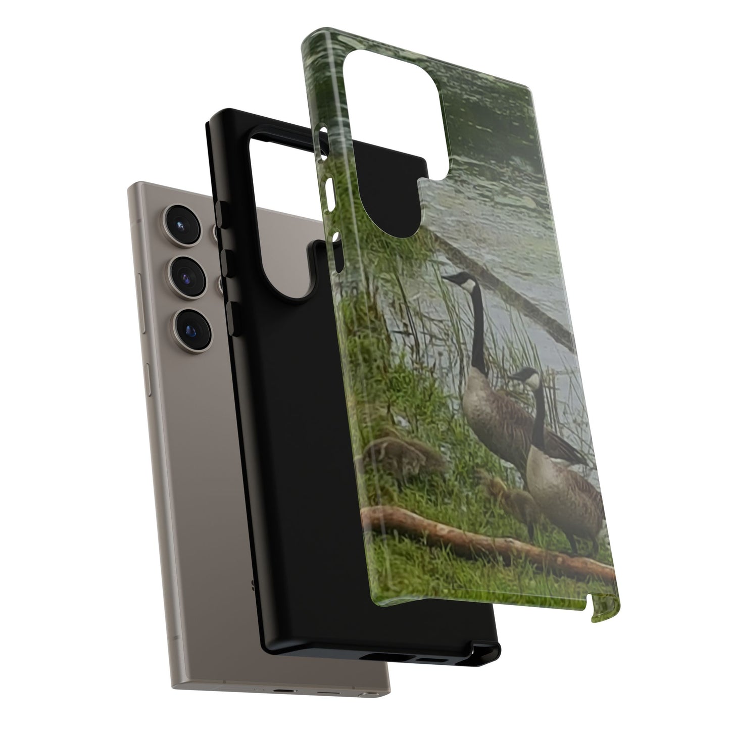 Nature-Inspired Phone Case with an #originalphotograph of Goose Design