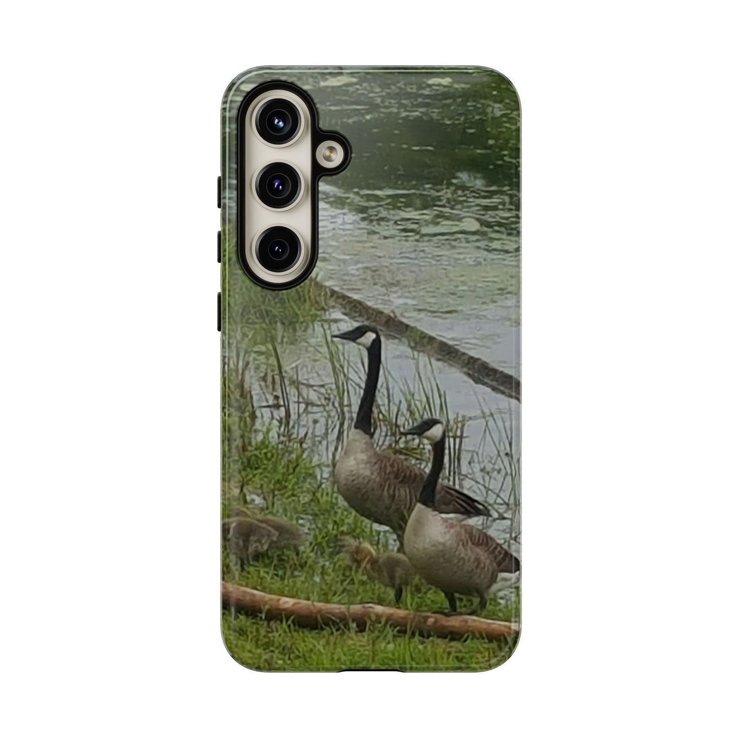 Nature-Inspired Phone Case with an #originalphotograph of Goose Design