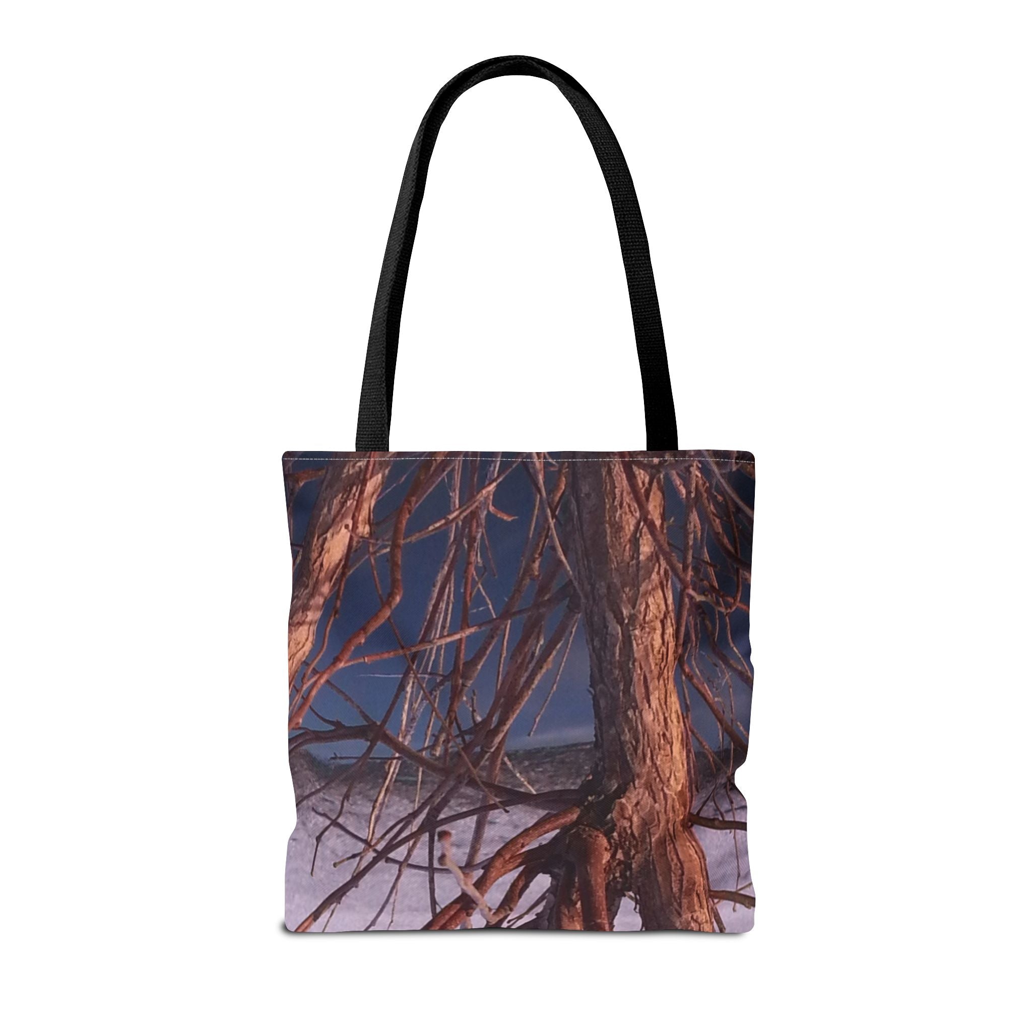 Minimalist Lines | Winter Branch Tote Bag | The Flow Collection