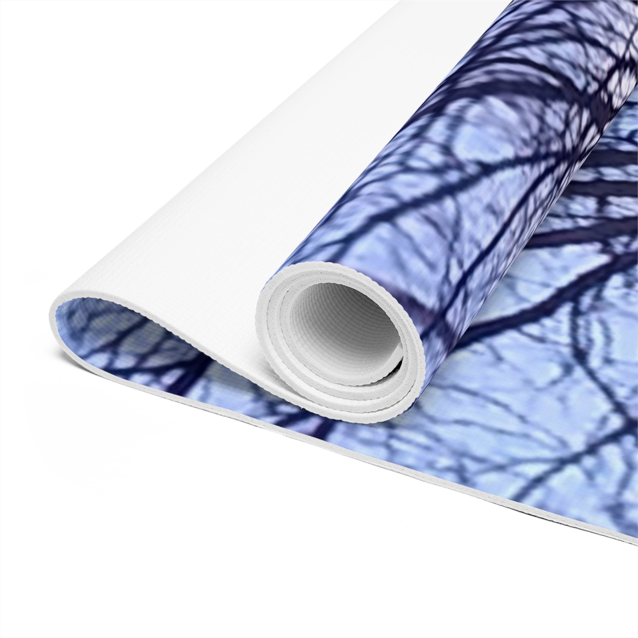Rooted Calm | Hushed Azure Horizon Yoga Mat | The Nurture Collection