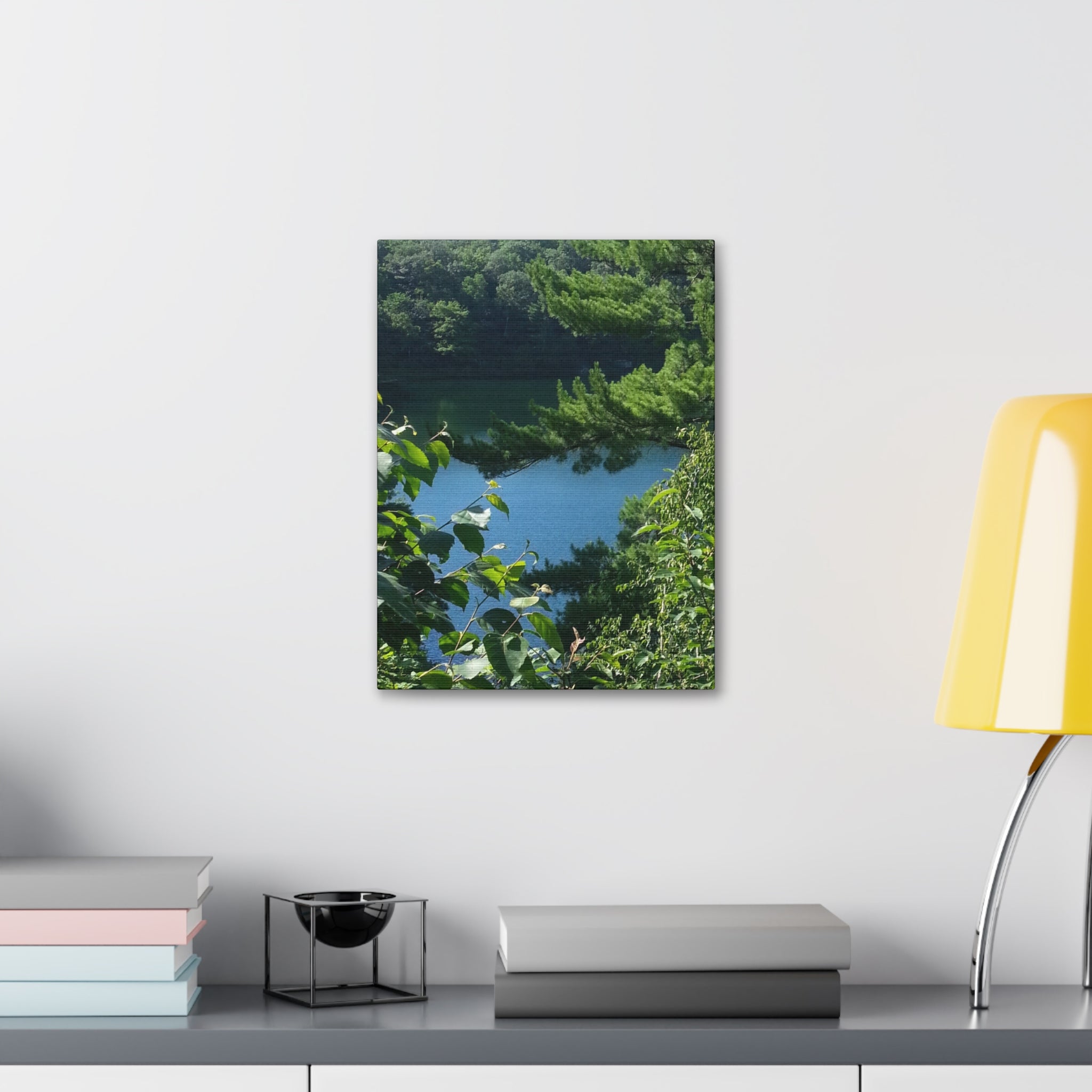 Lakeside Root | Still Water Reflection Wall Art | The Rooted Collection