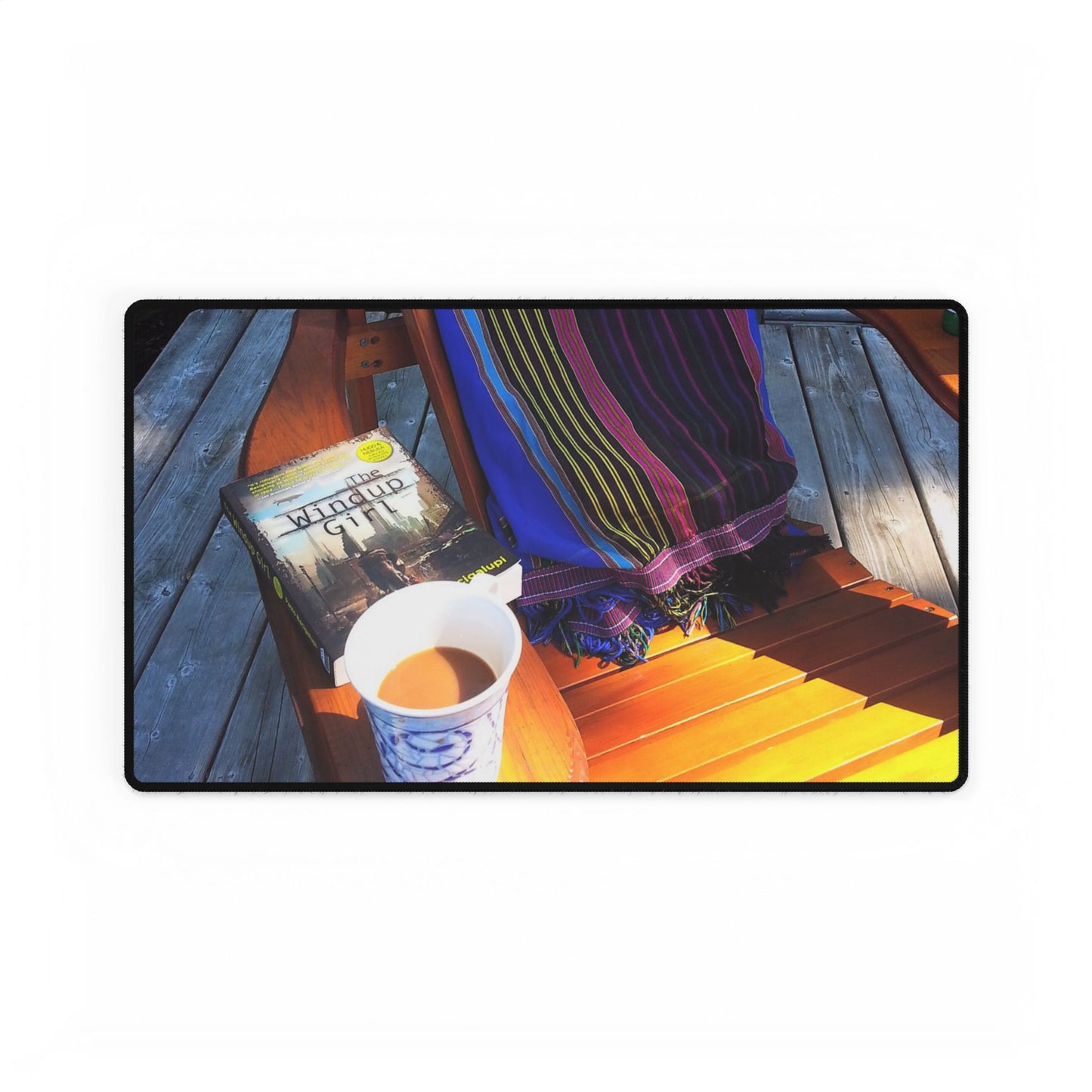 Nature-Inspired Desk Mat/Mouse Pad - #originalphotography of Lounging at the Cottage