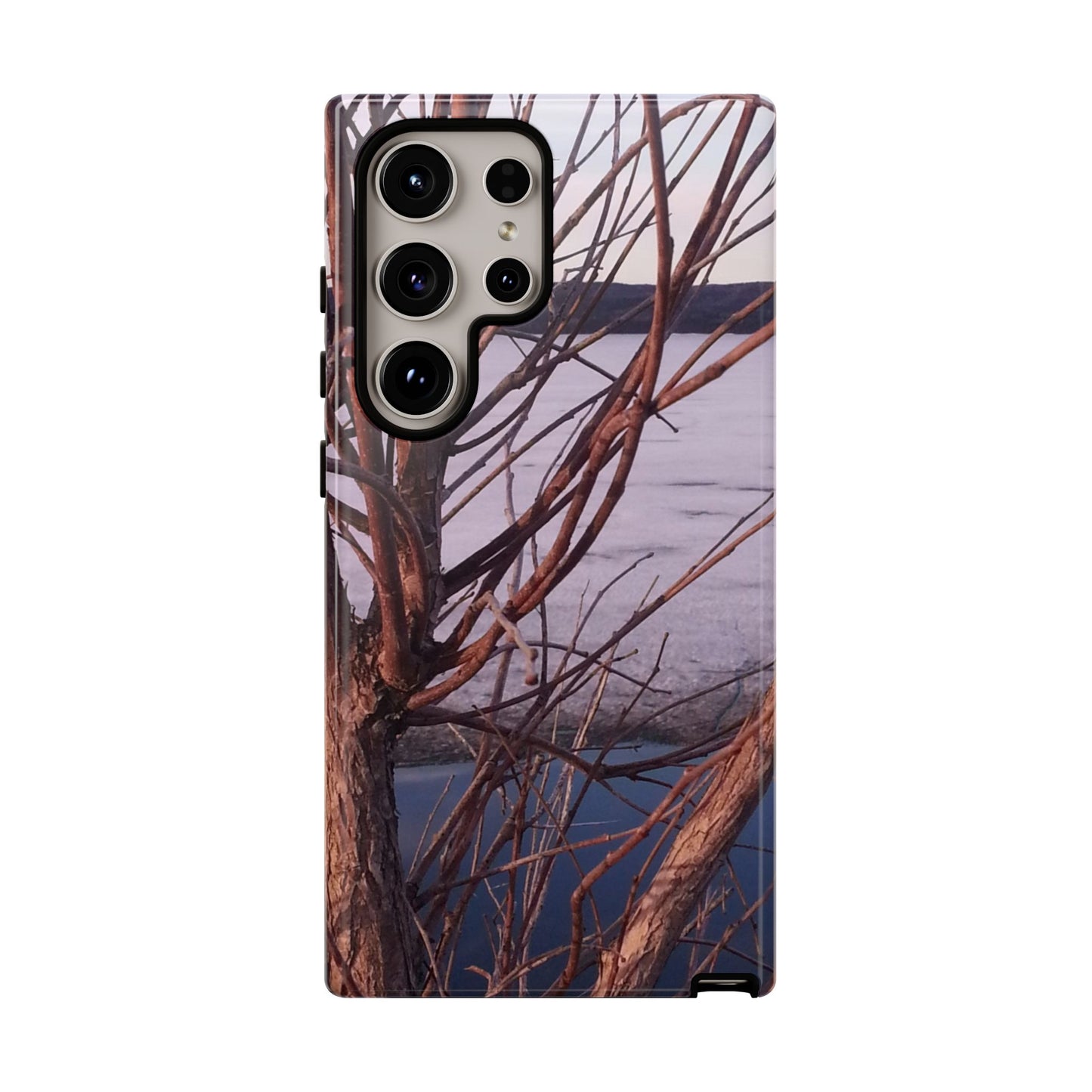 Nature-Inspired Phone Case with an #originalphotograph of branches in winter