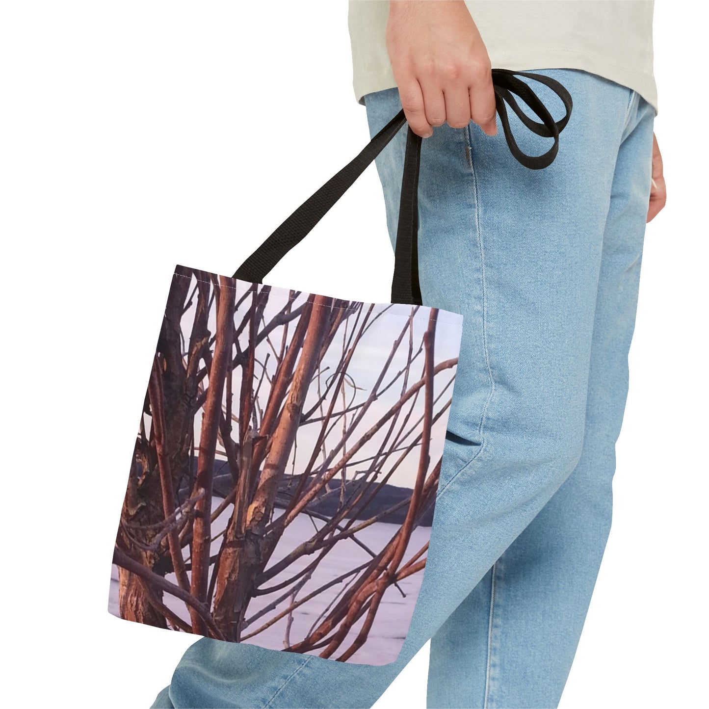 Nature-Inspired Tote Bag | Tree Branch Design for Eco-Conscious Shoppers