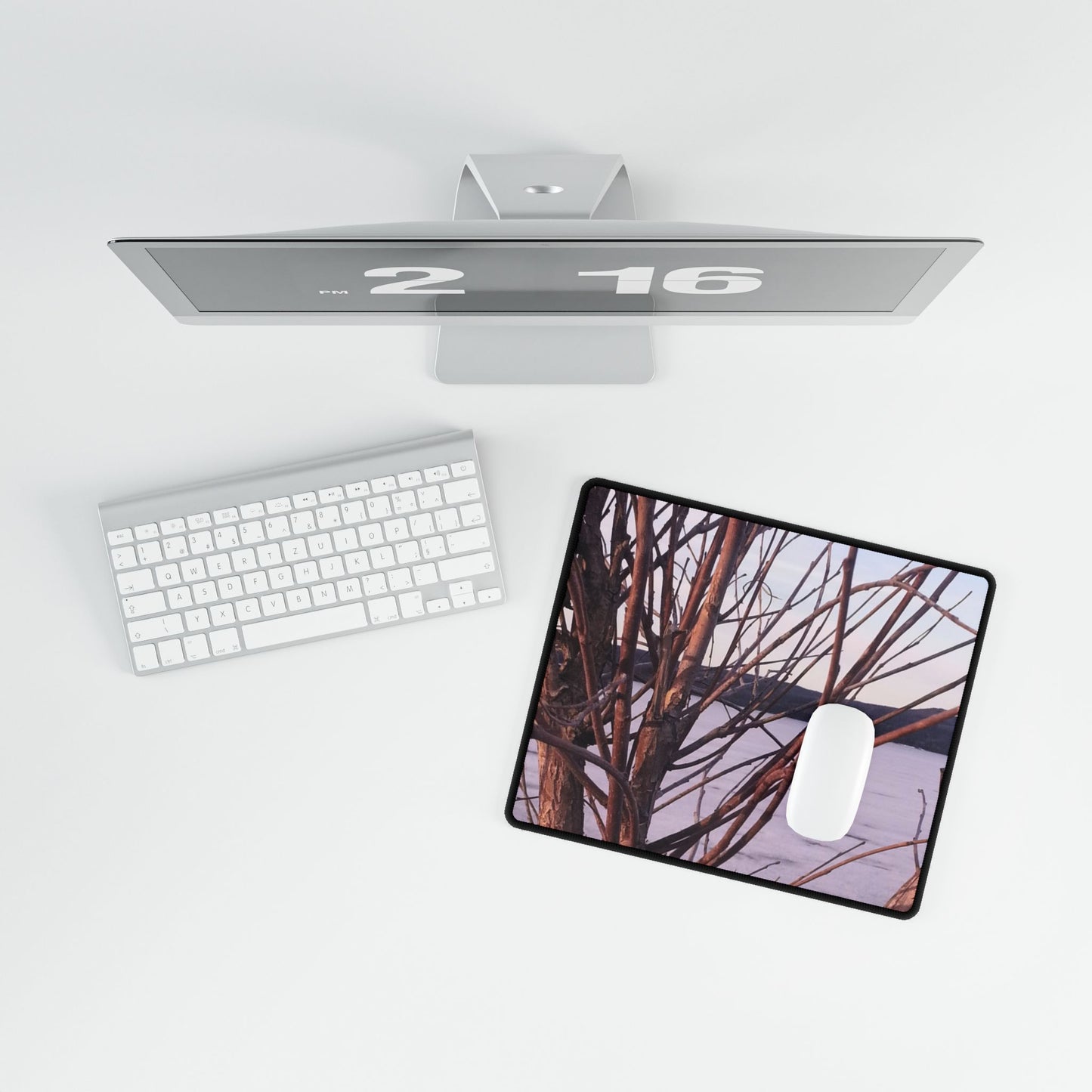 Nature-Inspired Desk Mat for Home and Office - Stylish & Functional Workspace Decor