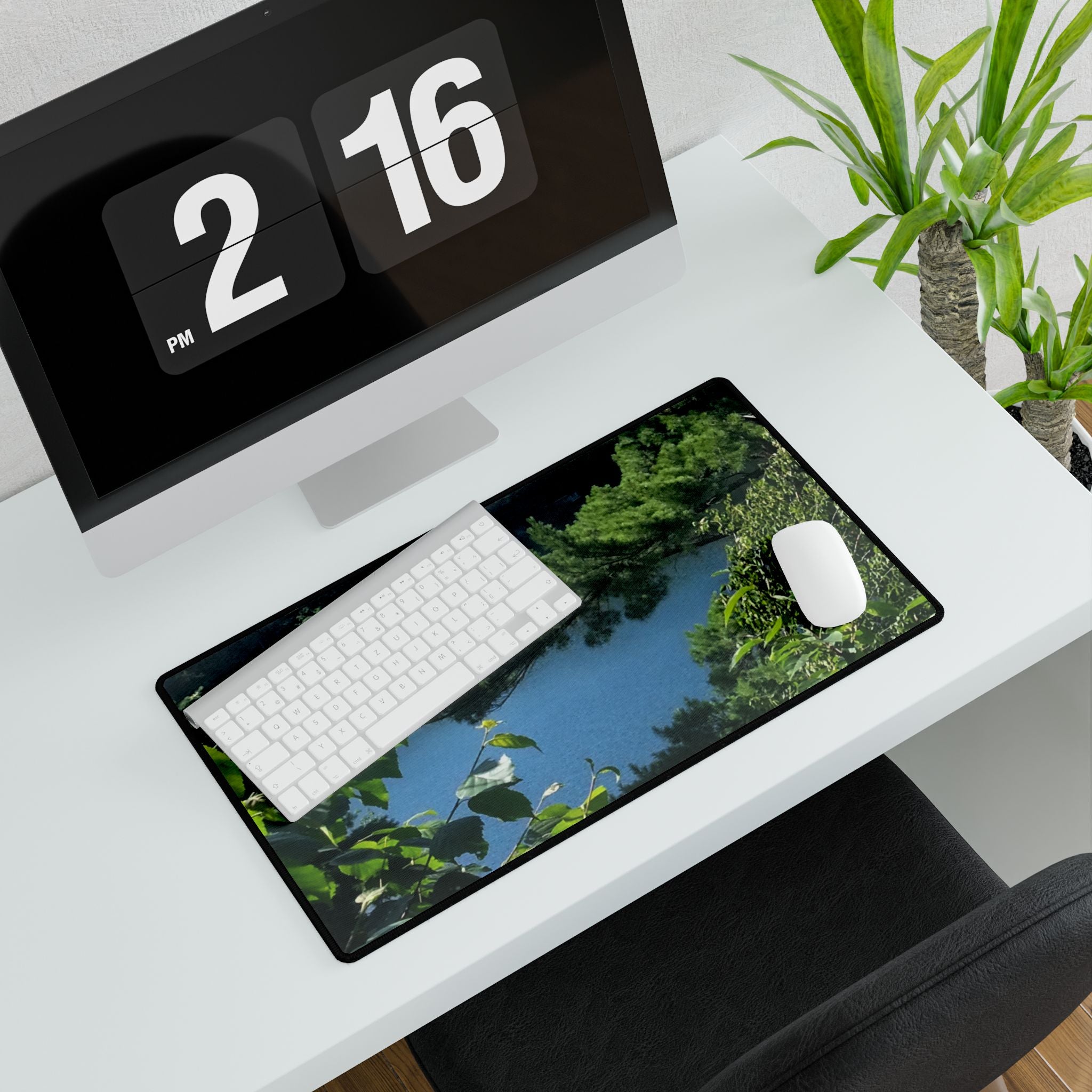 Steady Stream | Winding Riverbend Desk Mat | The Nurture Collection