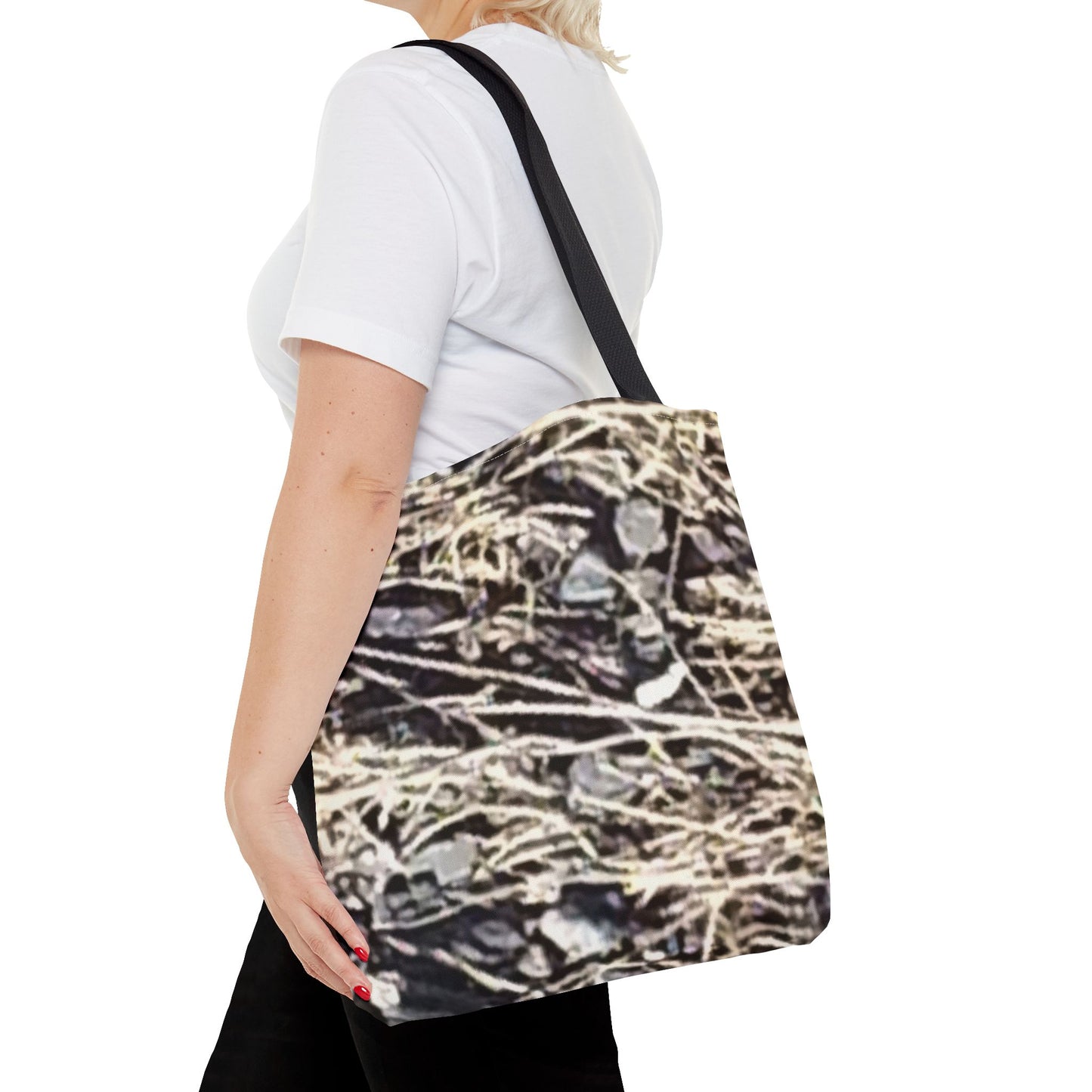 Nature-Inspired Tote Bag | #originalphotograph of a Stone Bed