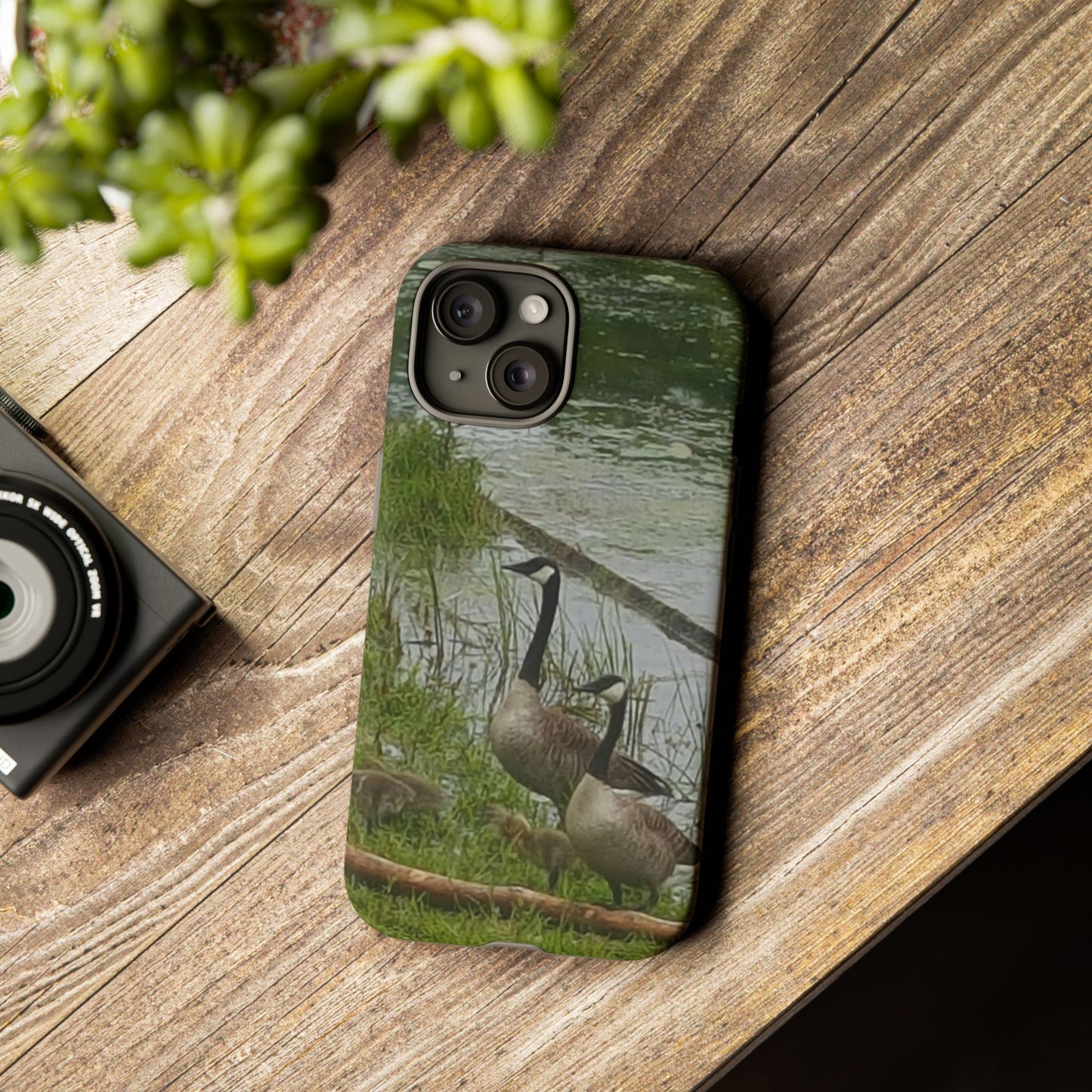 Nature-Inspired Phone Case with an #originalphotograph of Goose Design