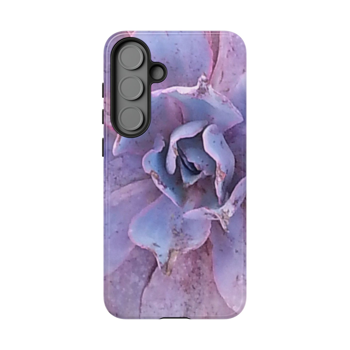 Nature-Inspired Phone Case with an #originalphotograph of a lavender toned succulent from #theGetty