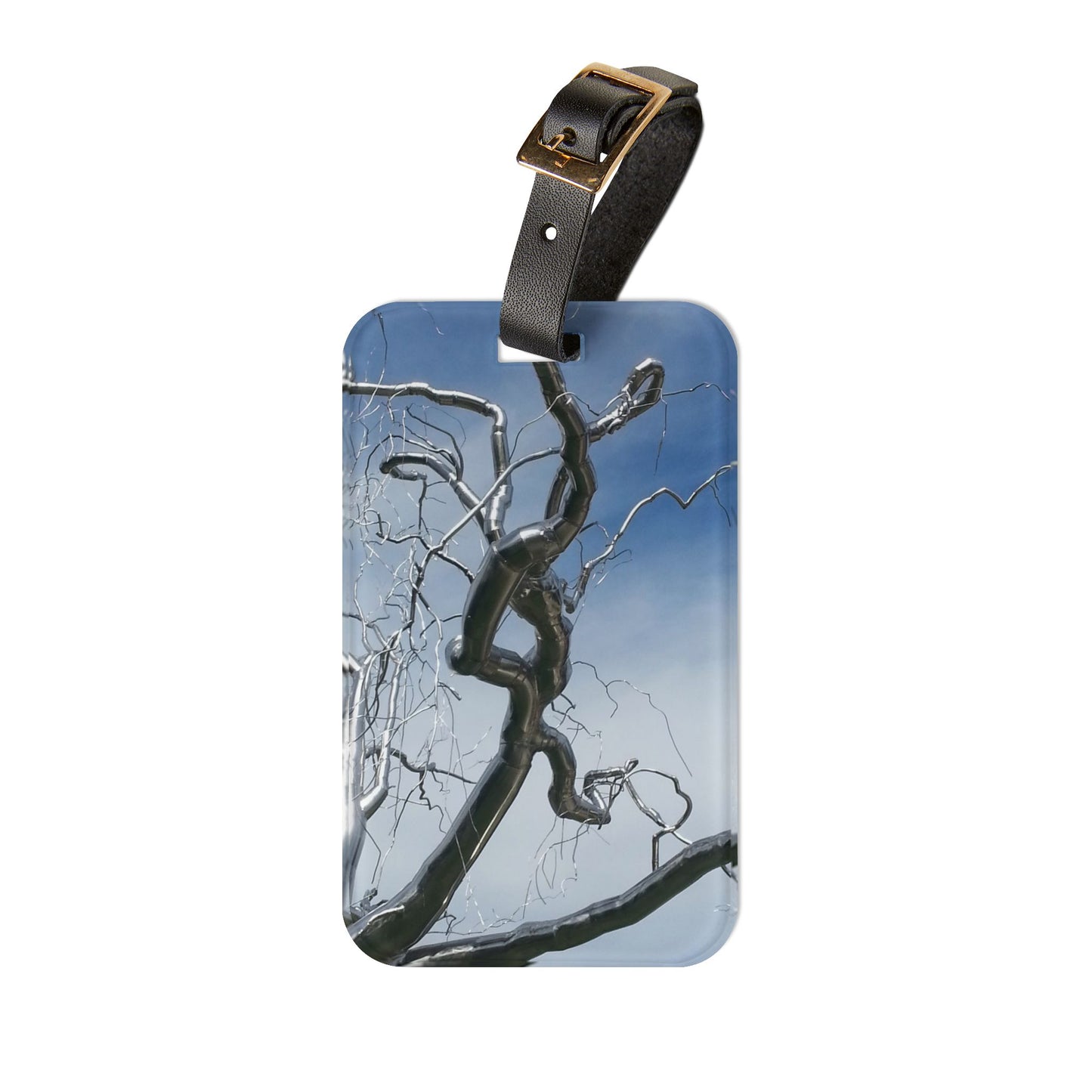 Nature-Inspired Luggage Tag with #originalphotograph of #RoxyPaine 'Graft' Tree