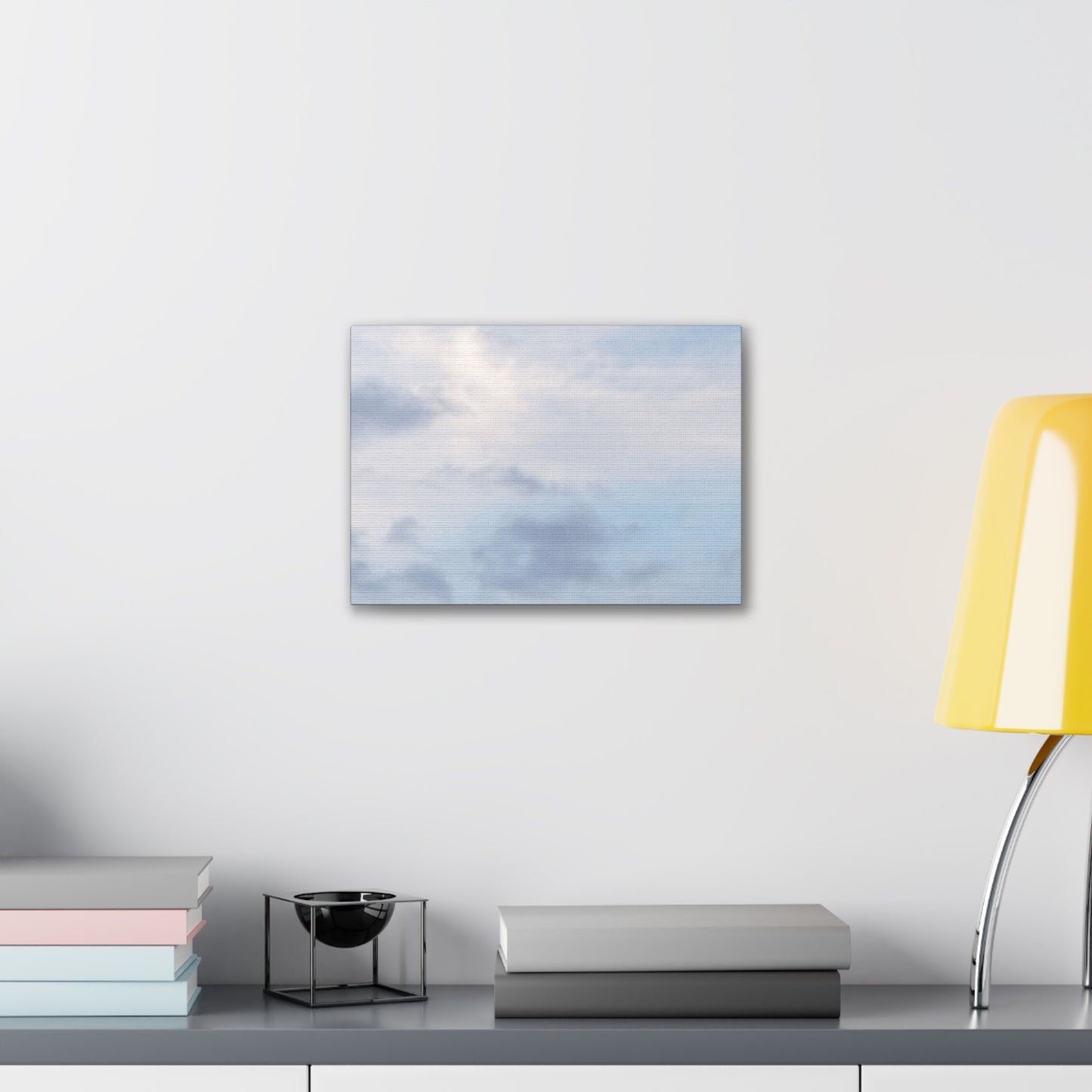 Nature-Inspired Canvases from an #originalphotograph of a Serene Lakeview Sky - 0.75" Stretched Nature Wall Decor