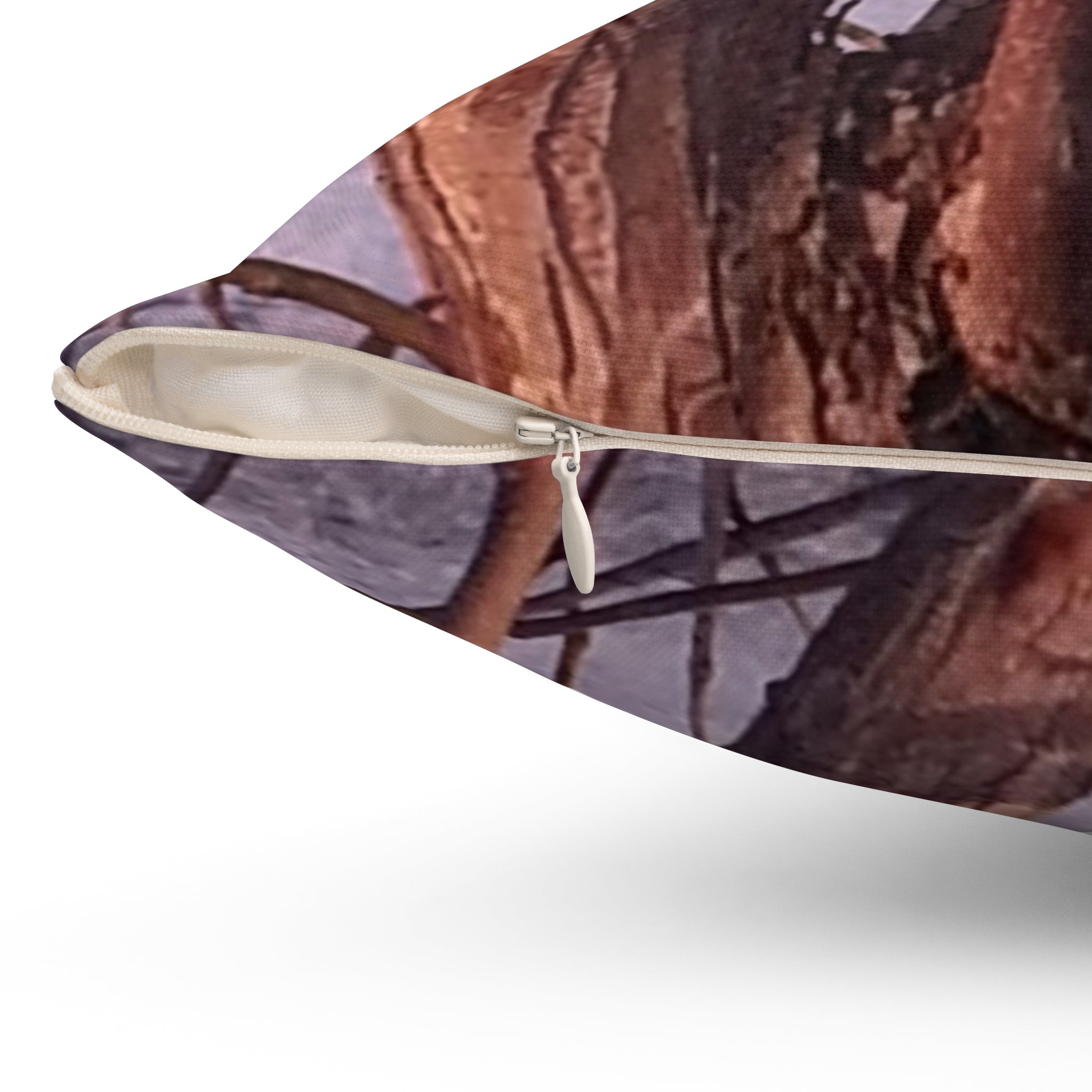 Infinite Vision | Ethereal Winter Branch Pillow | The Flow Collection