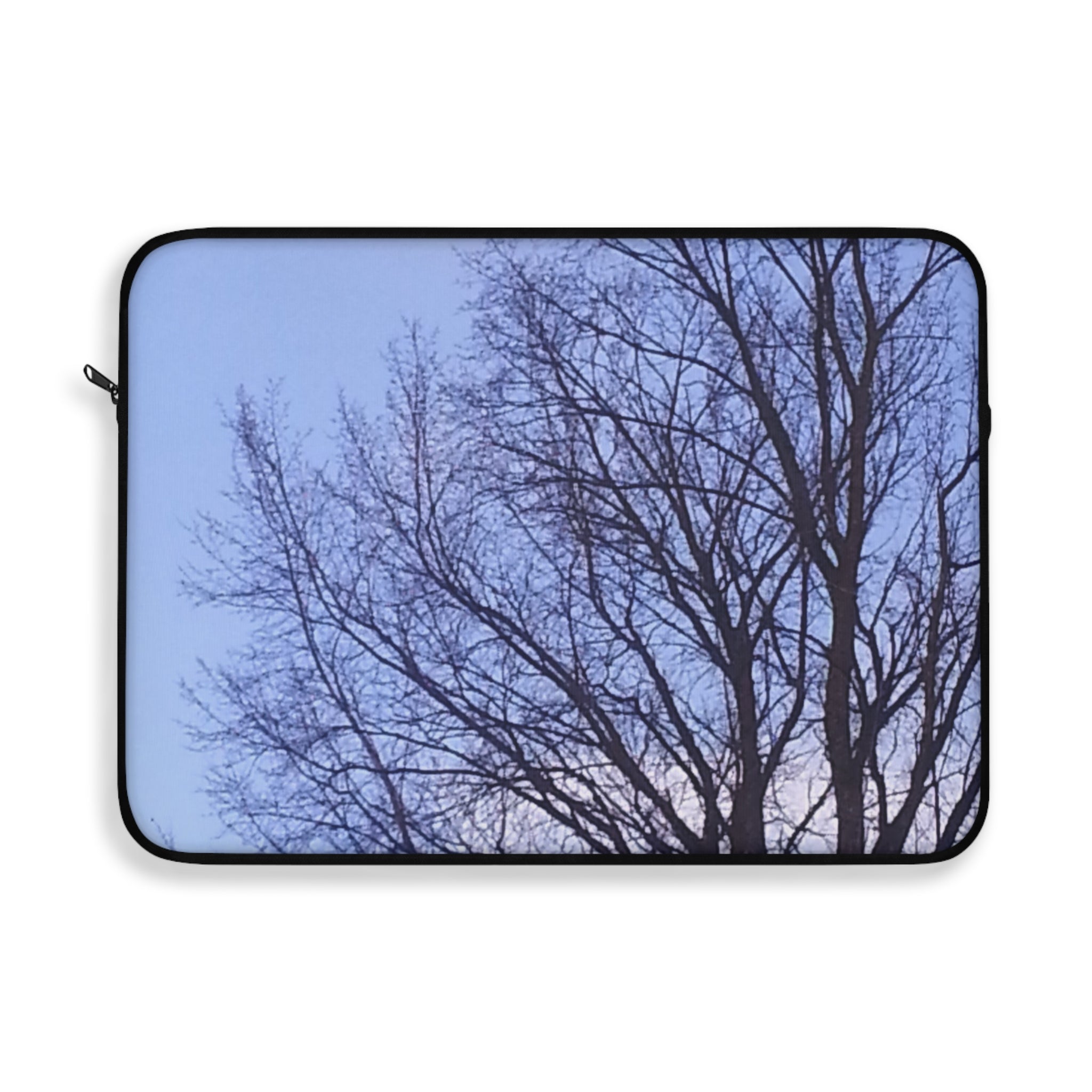 Airy Solitude | Infinite Blue Ascent Laptop Sleeve | The Nurture Collection