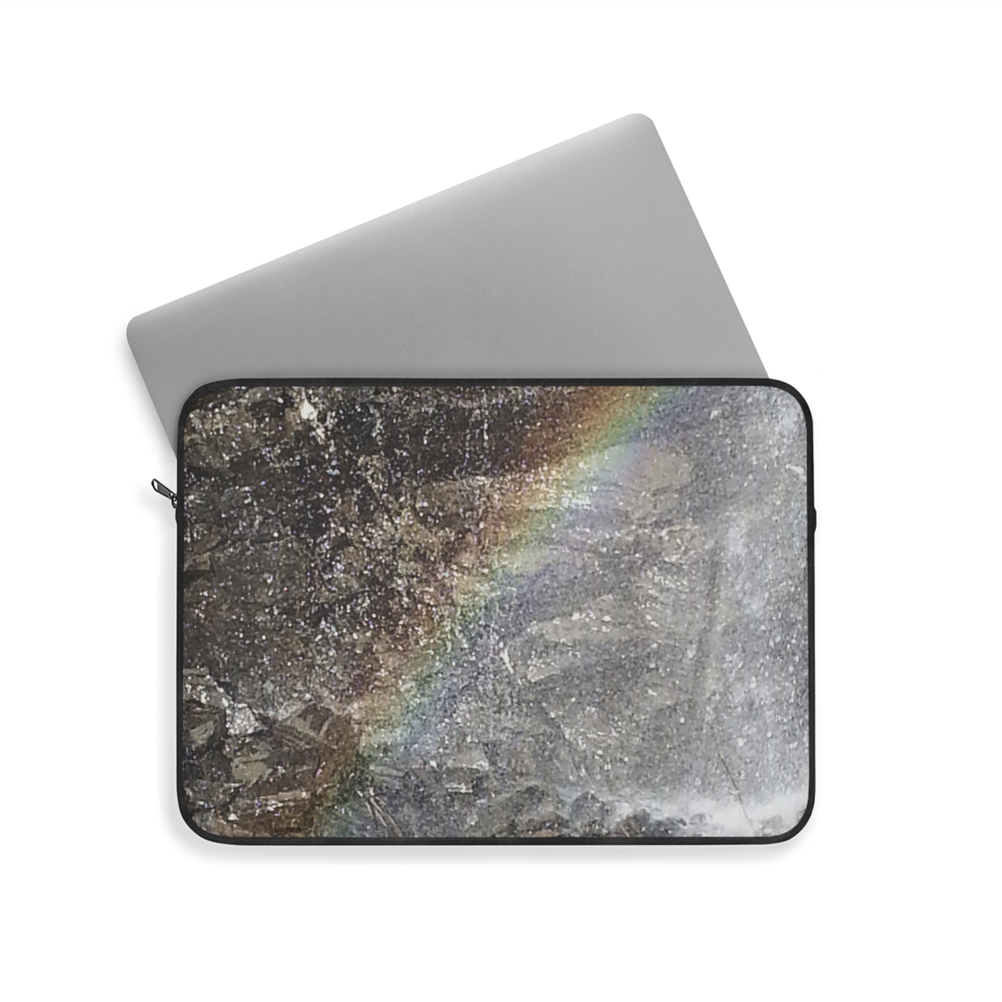 Radiant Fossil | Rainbow Stone Laptop Sleeve | The Rooted Collection