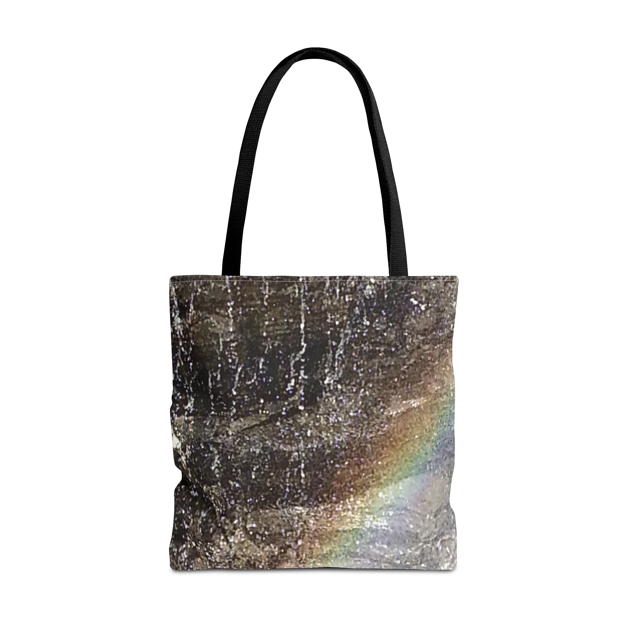 Earthy Echo | Iridescent Stone Tote Bag | The Rooted Collection