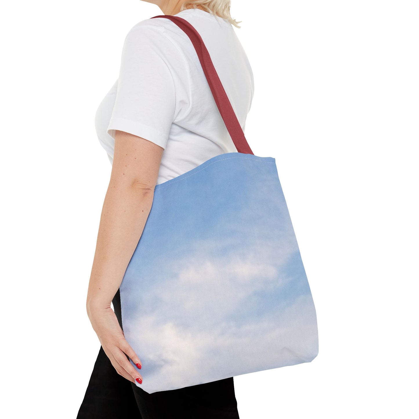 Tote Bag -Cloudy Sky - Perfect for Everyday Use and Relaxing Outings