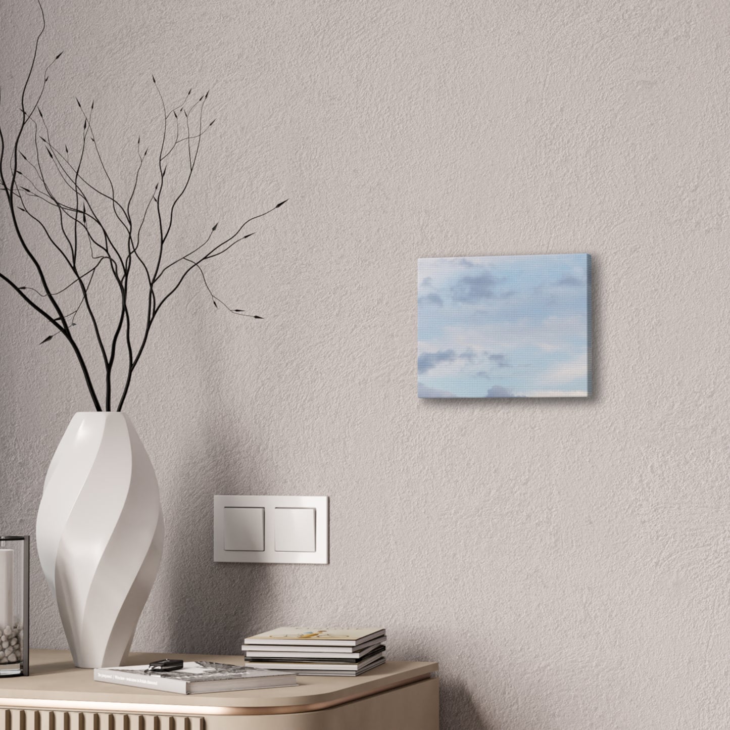 Canvas Wall Art - Serene Sky for Tranquil Home Decor