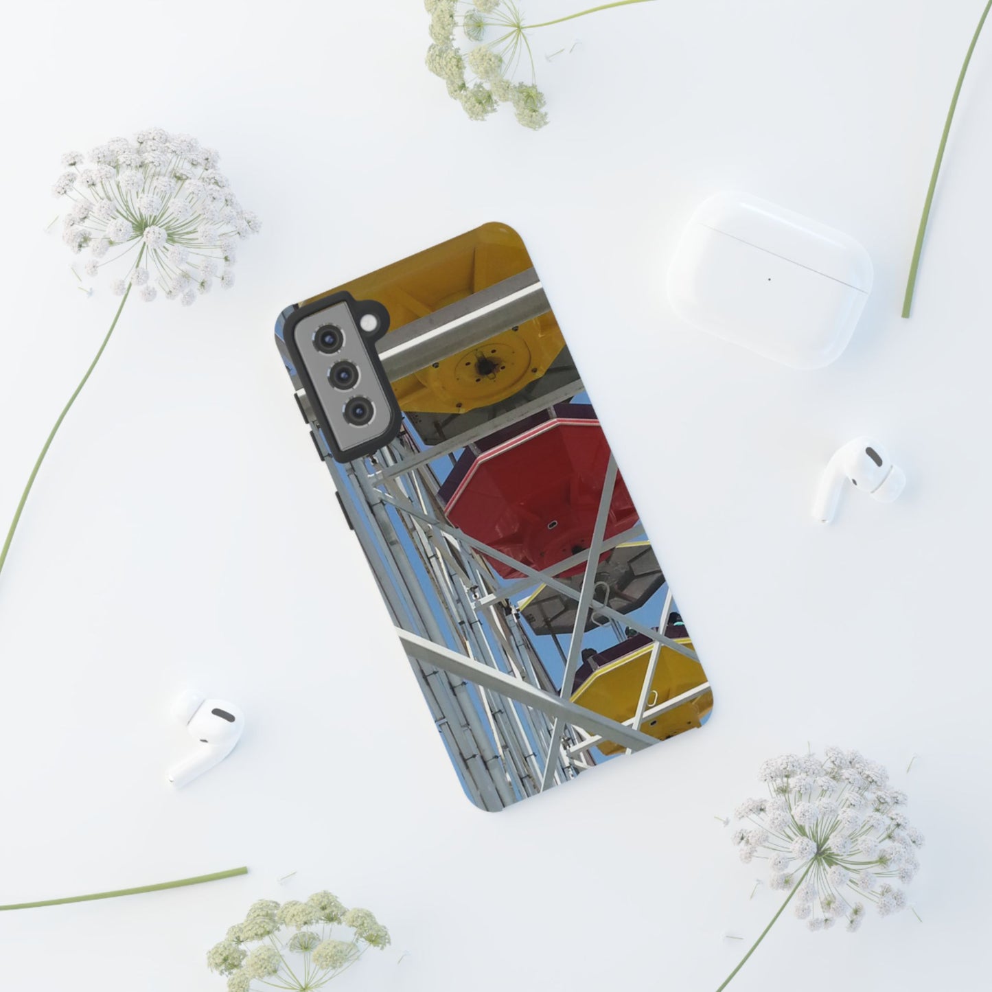 Phone Case Colorful Ferris Wheel  - Fun & Durable