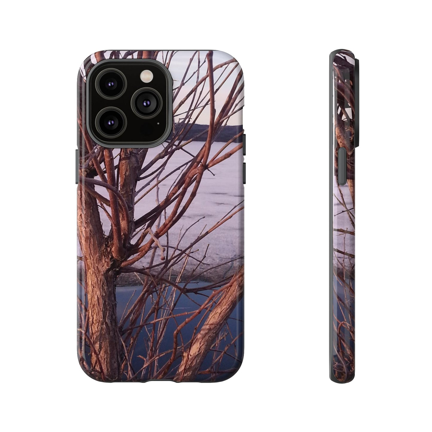 Phone Case - Nature-Inspired Winter Tree Design