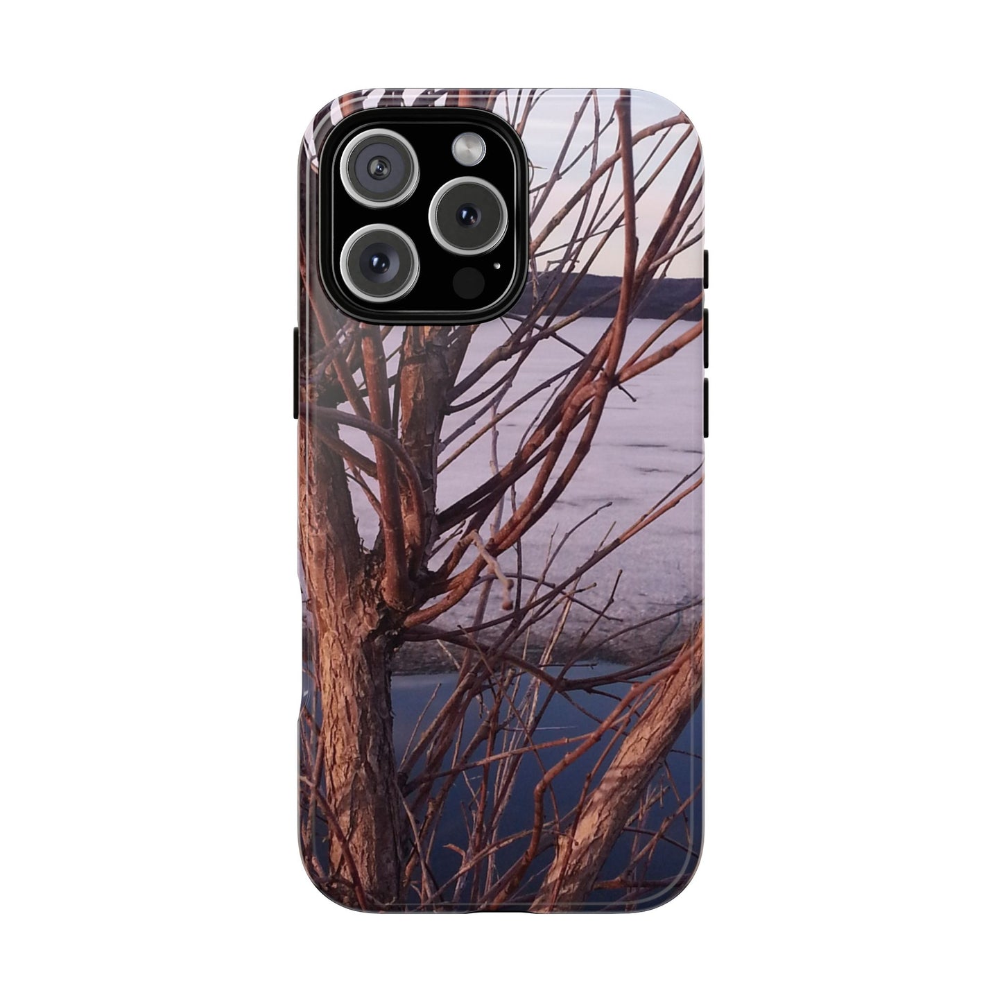 Phone Case - Nature-Inspired Winter Tree Design