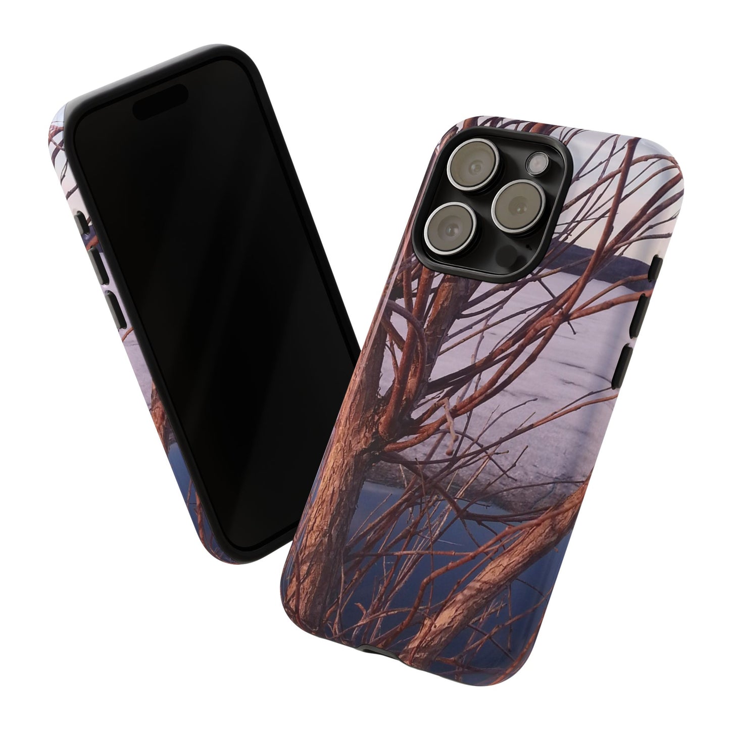 Phone Case - Nature-Inspired Winter Tree Design