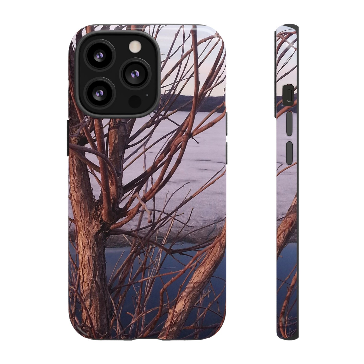 Phone Case - Nature-Inspired Winter Tree Design