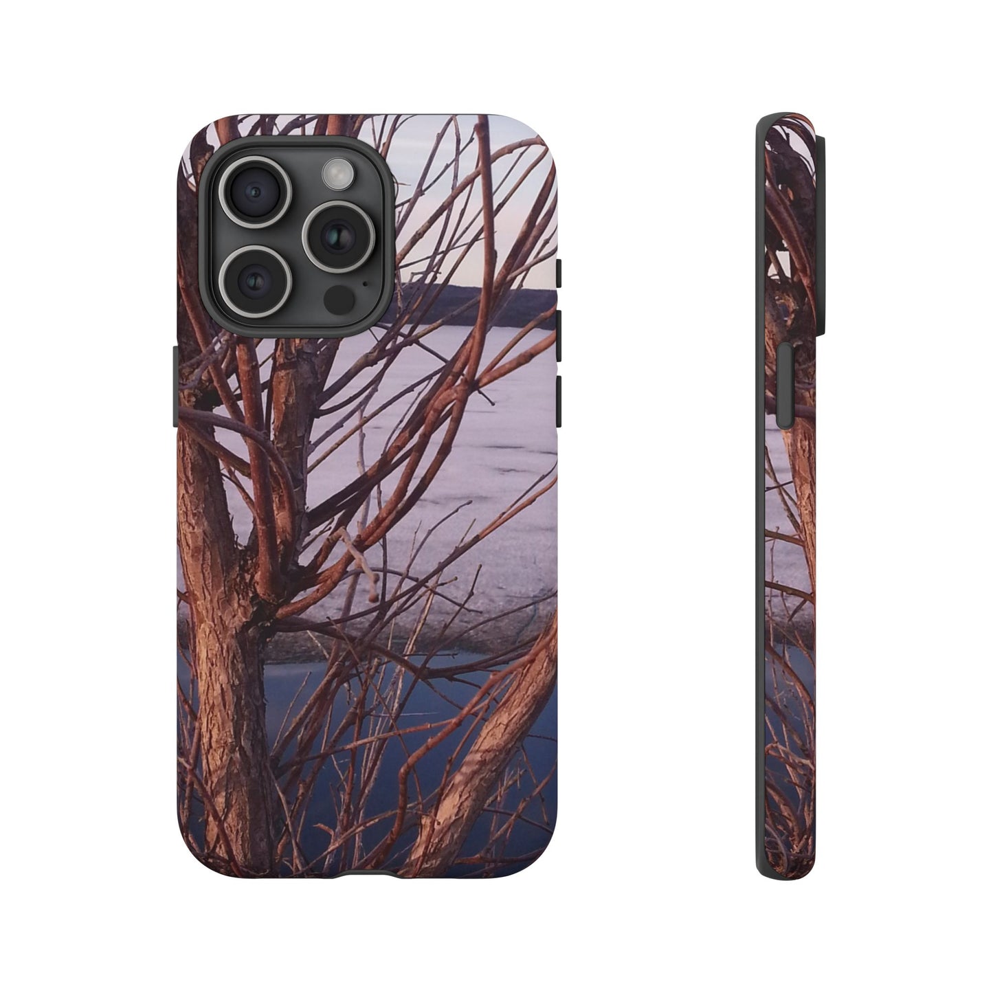 Phone Case - Nature-Inspired Winter Tree Design