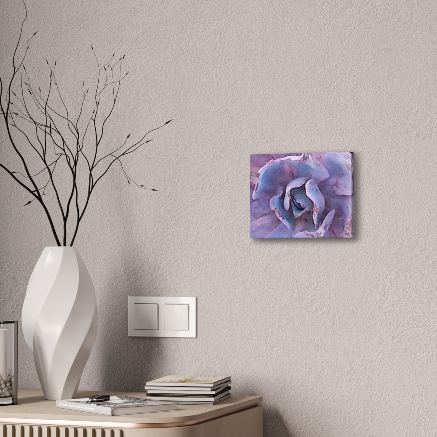 Canvas Art Print Botanical - Serene Floral Wall Decor