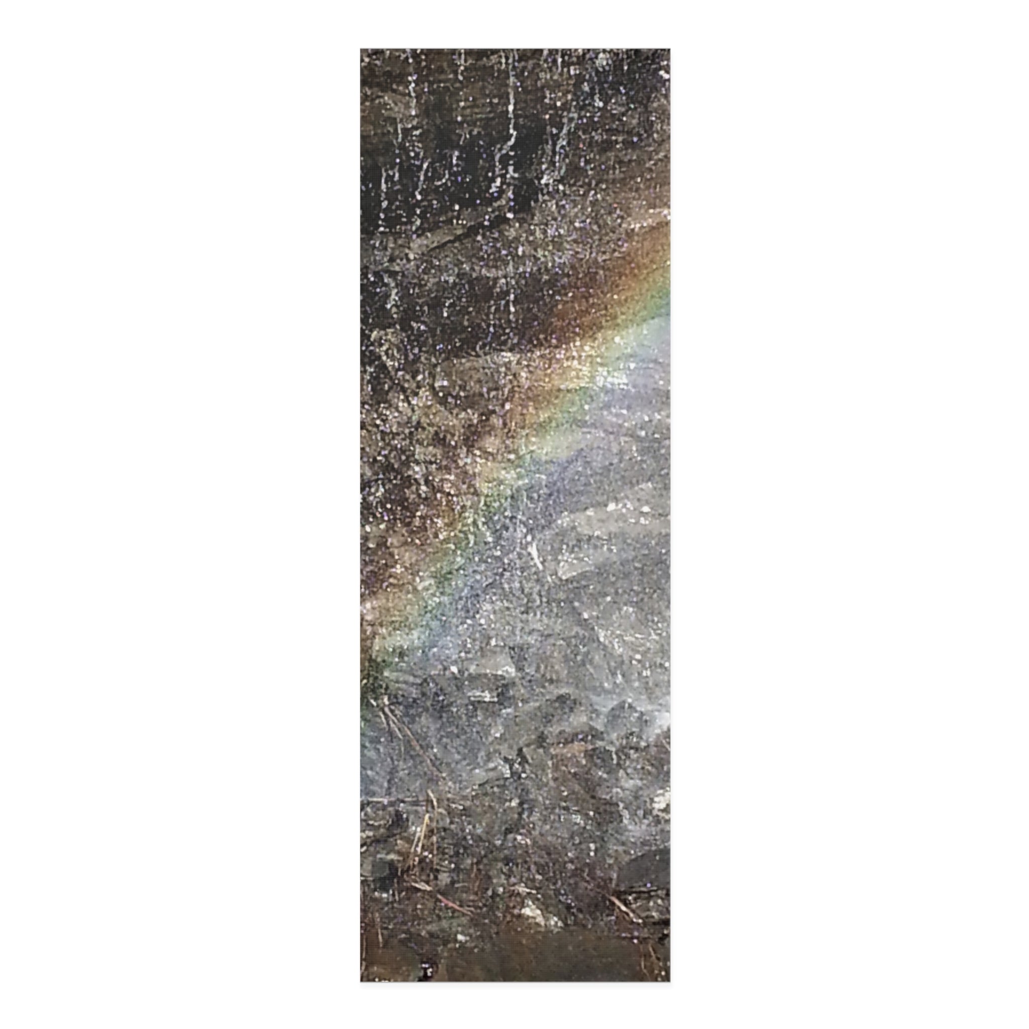 Prism Horizon | Rainbow Stone Yoga Mat | The Rooted Collection
