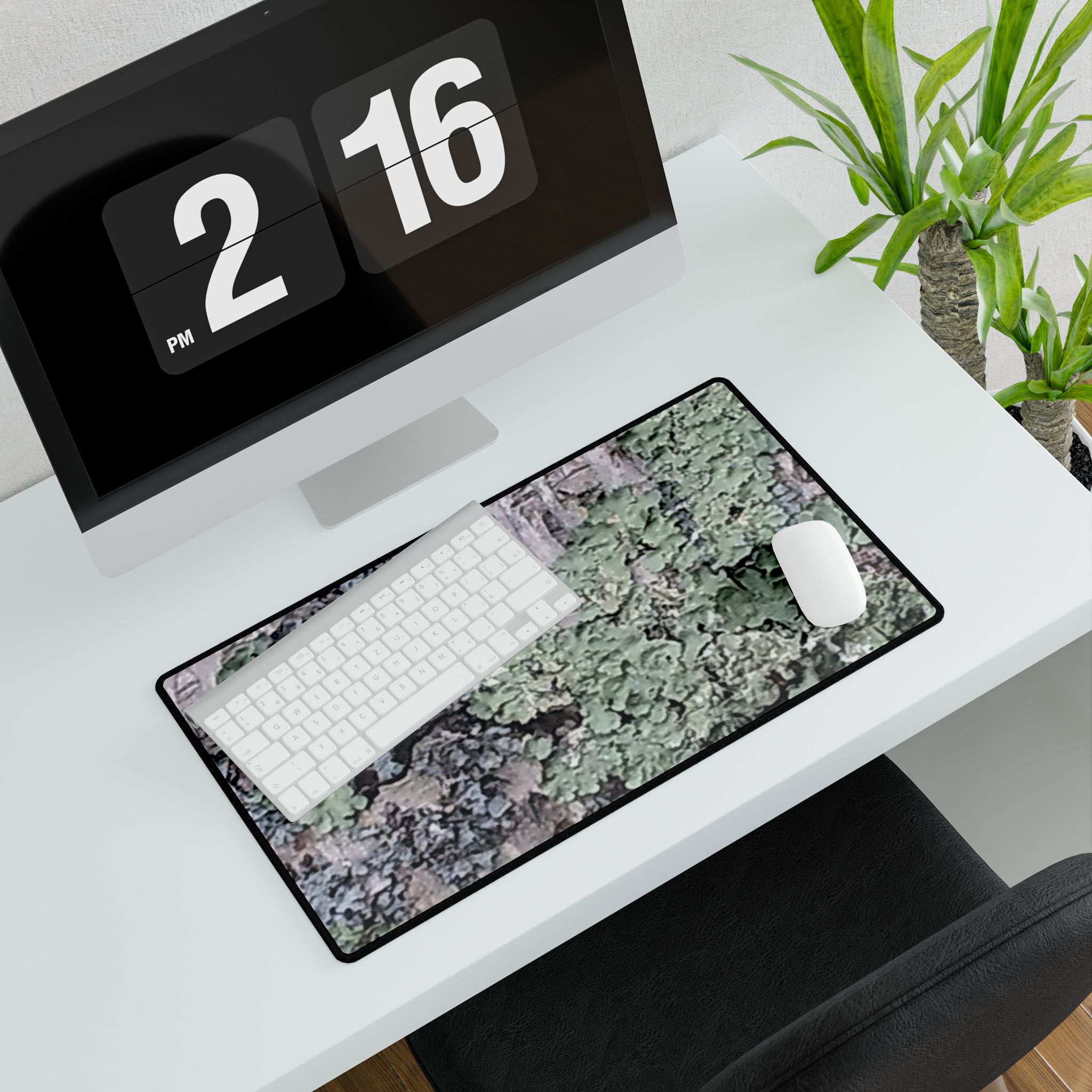 Tactile Roots | Lichen Bark Desk Mat | The Rooted Collection