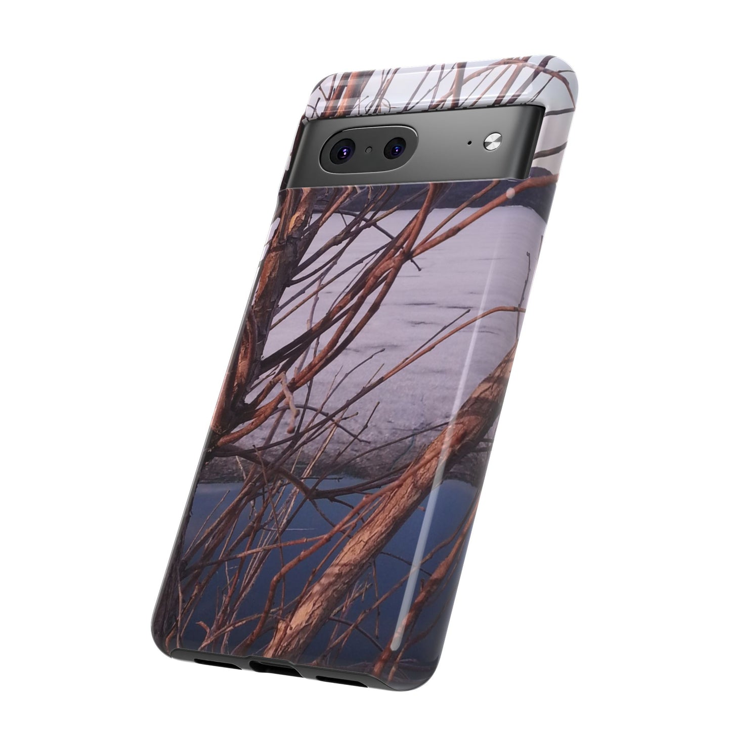 Nature-Inspired Phone Case with an #originalphotograph of branches in winter