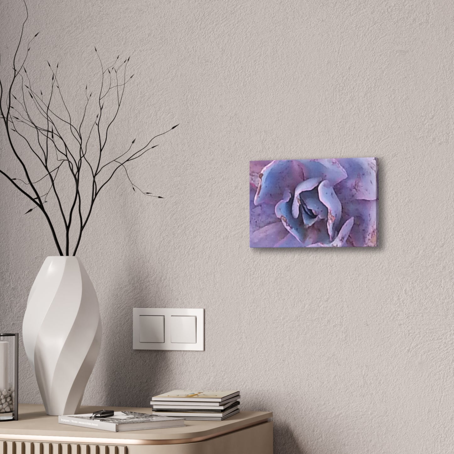 Canvas Art Print Botanical - Serene Floral Wall Decor