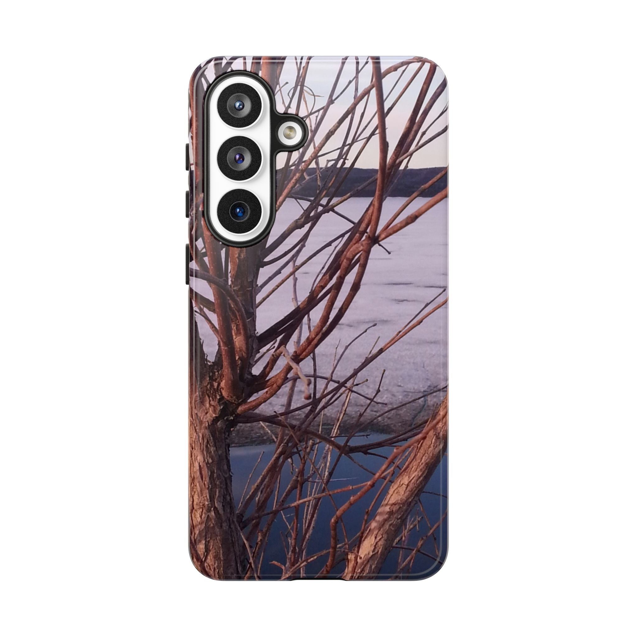 Creative Spark | Ethereal Winter Branch Aesthetic Phone Case | The Flow Collection